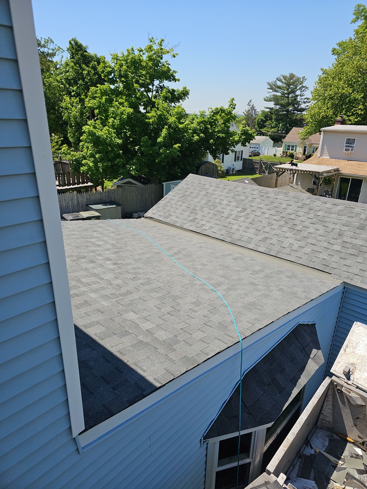 Residential Roofing Installation using Tamko Titan XT - Virginia Slate by A Plus Exterior