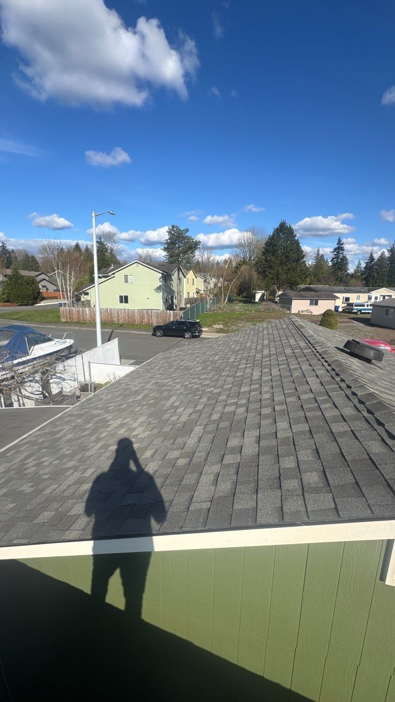 Residential Roofing Installation using GAF UHDZ Shingles by Roofing Formula LLC