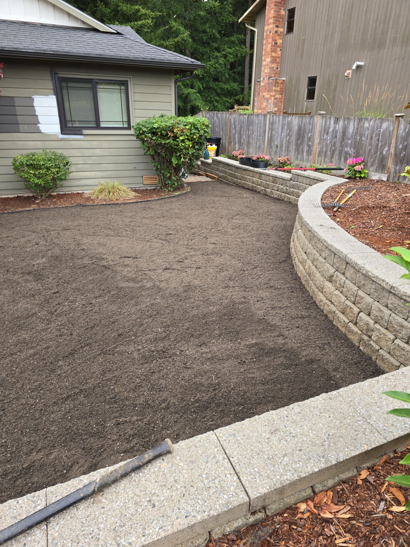 James | Concrete Driveway, Walkway & Stairs/Porch and & Planting by Jireh Asphalt & Concrete Inc 