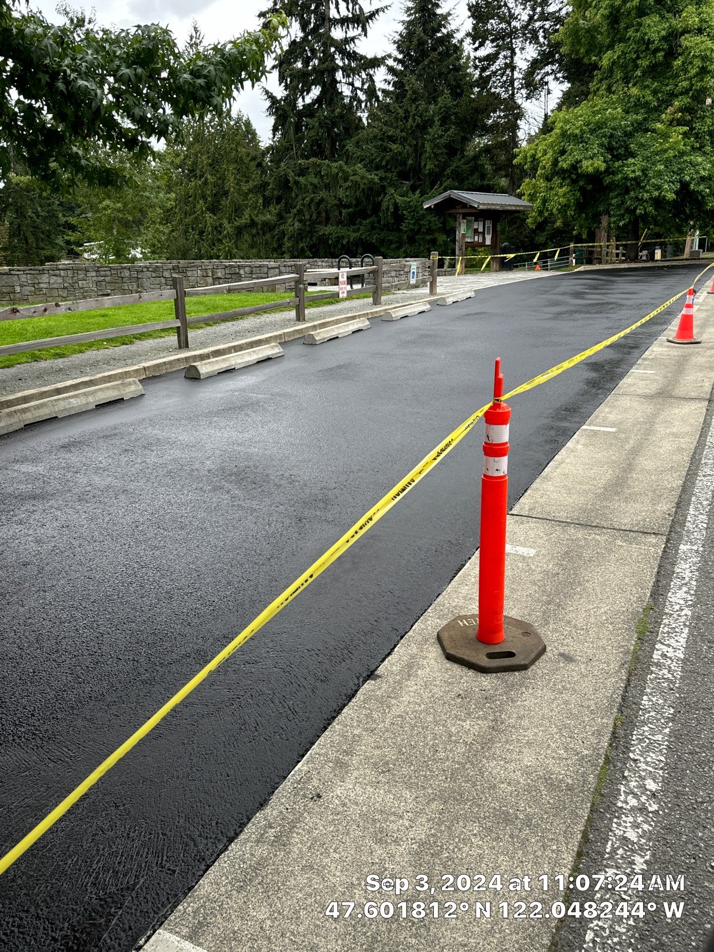 Big Rock Park | Parking Lot Sealcoating & Striping by Jireh Asphalt & Concrete Inc 
