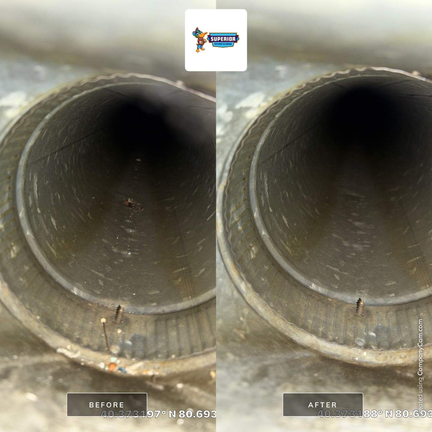 Air Duct Cleaning With a Vacuum Truck in Wintersville, OH by Superior Air Duct Cleaning