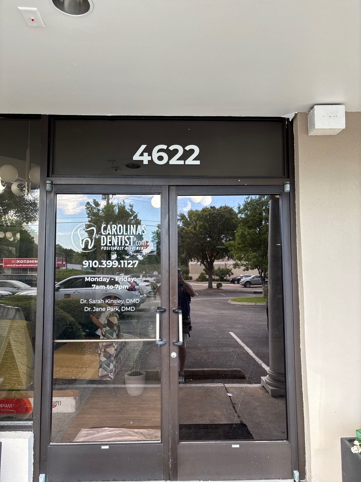 Carolina Dentist Office project in Wilmington, NC by Tint USA Coastal Carolina