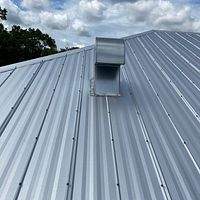 26ga 5V Crimp Mill Finish by Total Roofing System The Metal Roof Experts