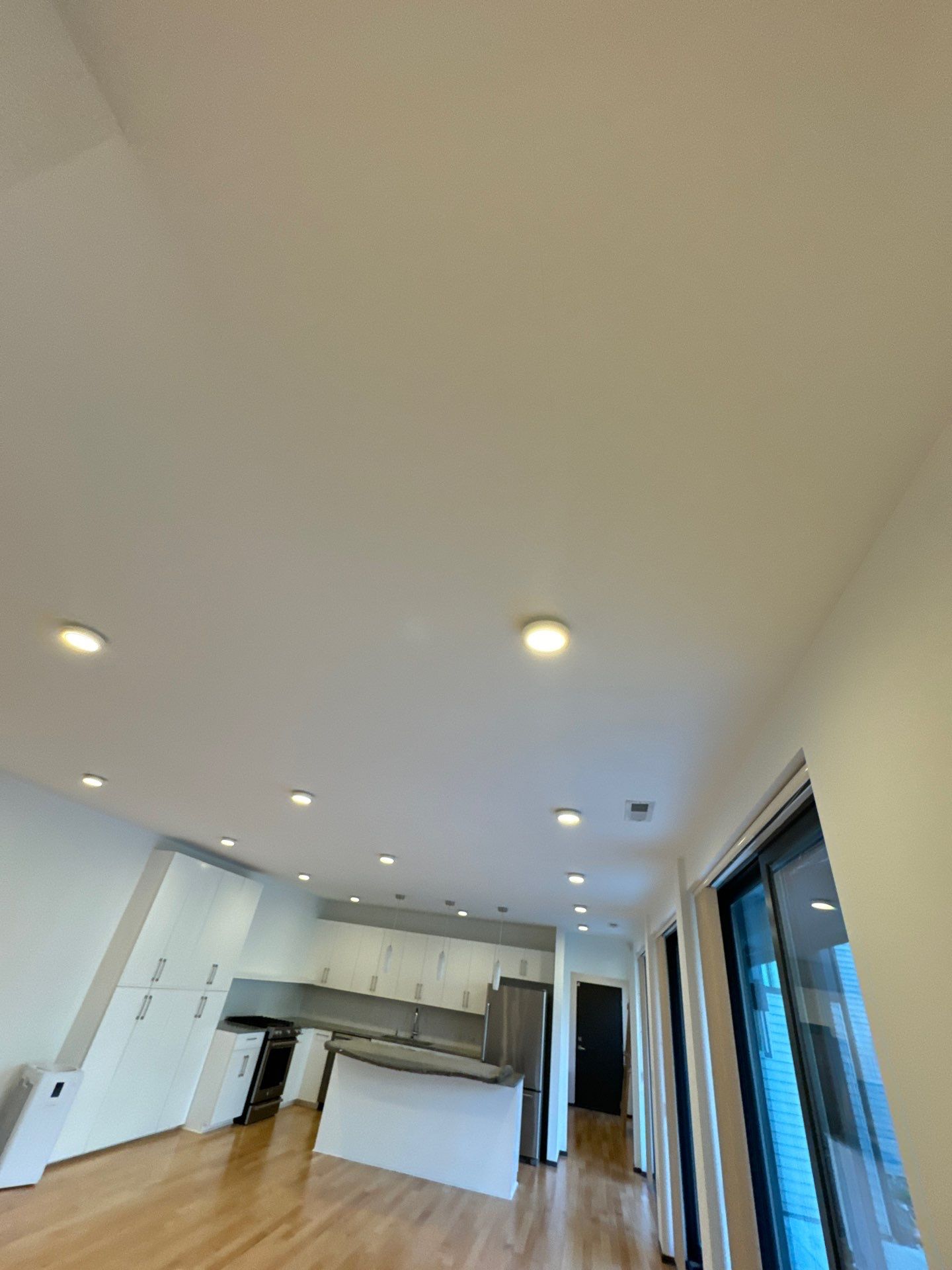 Drywall repair and repaint by GonzalezPainters & Contractors Inc 
