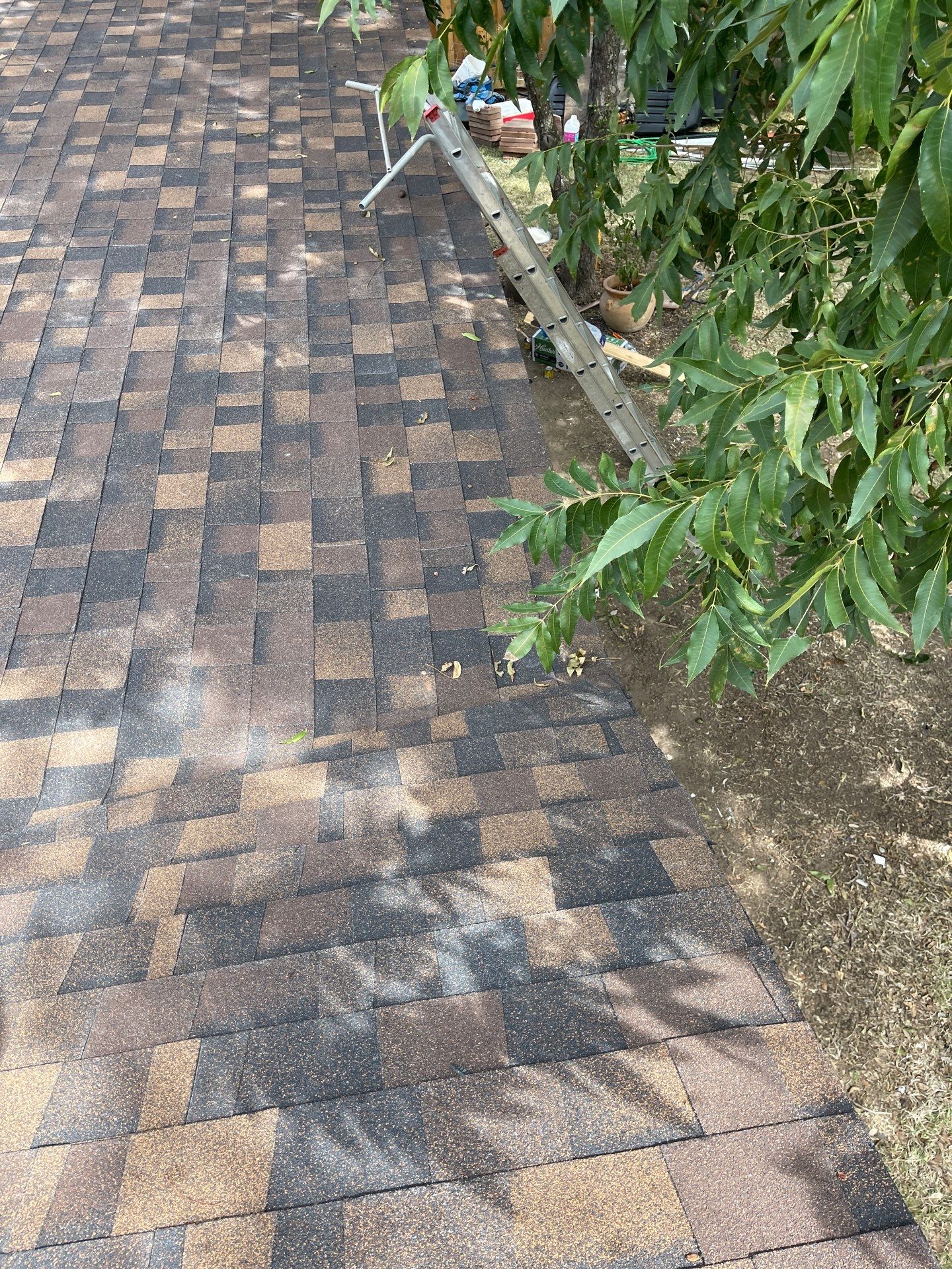 Beautiful New Covered Patio by DeZign Roofing & Exteriors