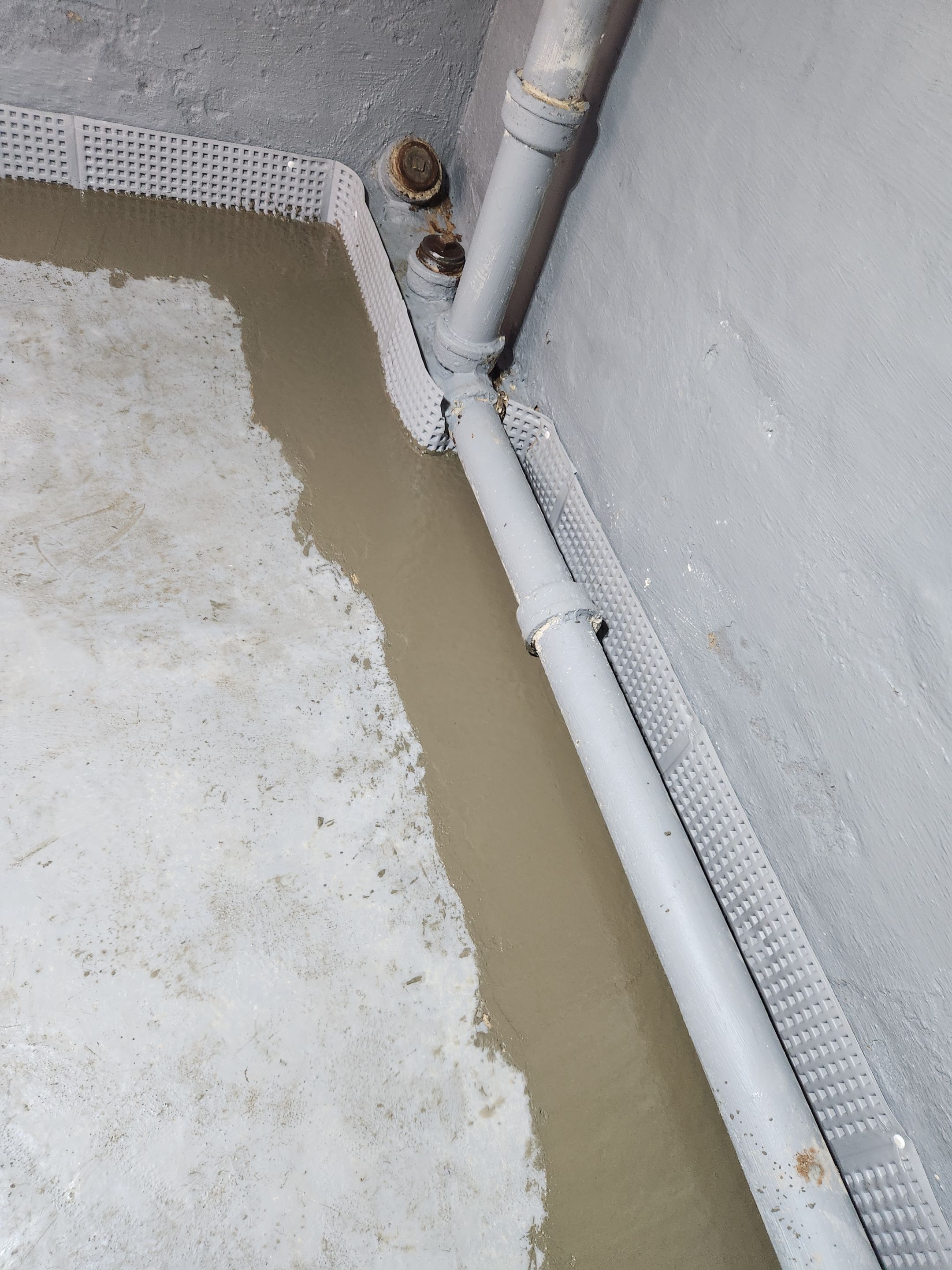 Interior French Drain River Edge NJ by Pure Service Pro, LLC 