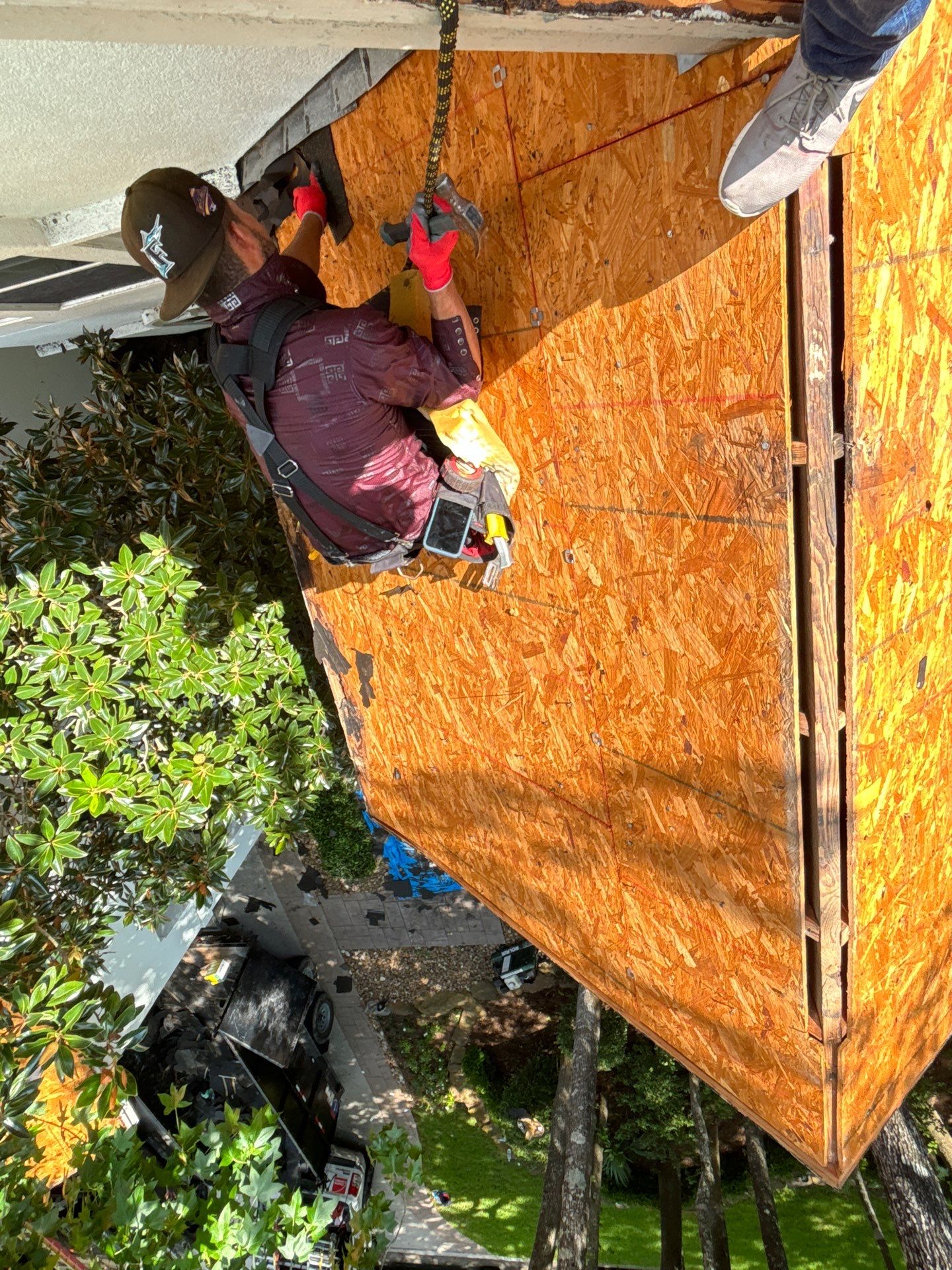 Residential Roofing Installation using Owen's Corning Duration (Lifetime) Shingles by Roof Repair Company