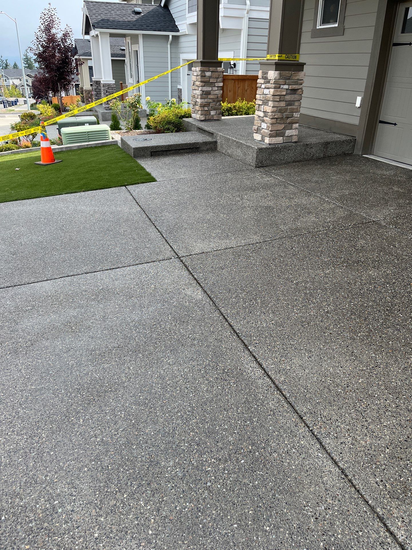 Concrete Driveway Makeover | Snohomish  by Jireh Asphalt & Concrete Inc 