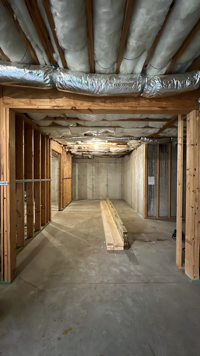 Modern Basement Finishing Project in Acworth Featuring Custom Wet Bar by Swift Home Renovations
