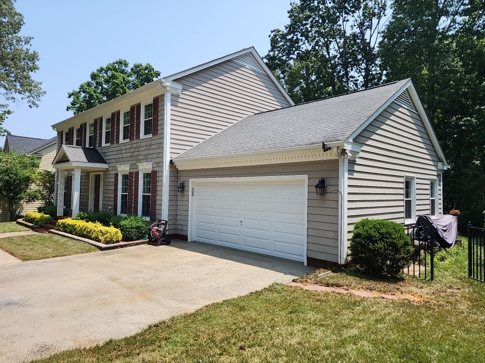 House Wash using cleaner by Power Wash Masters LLC