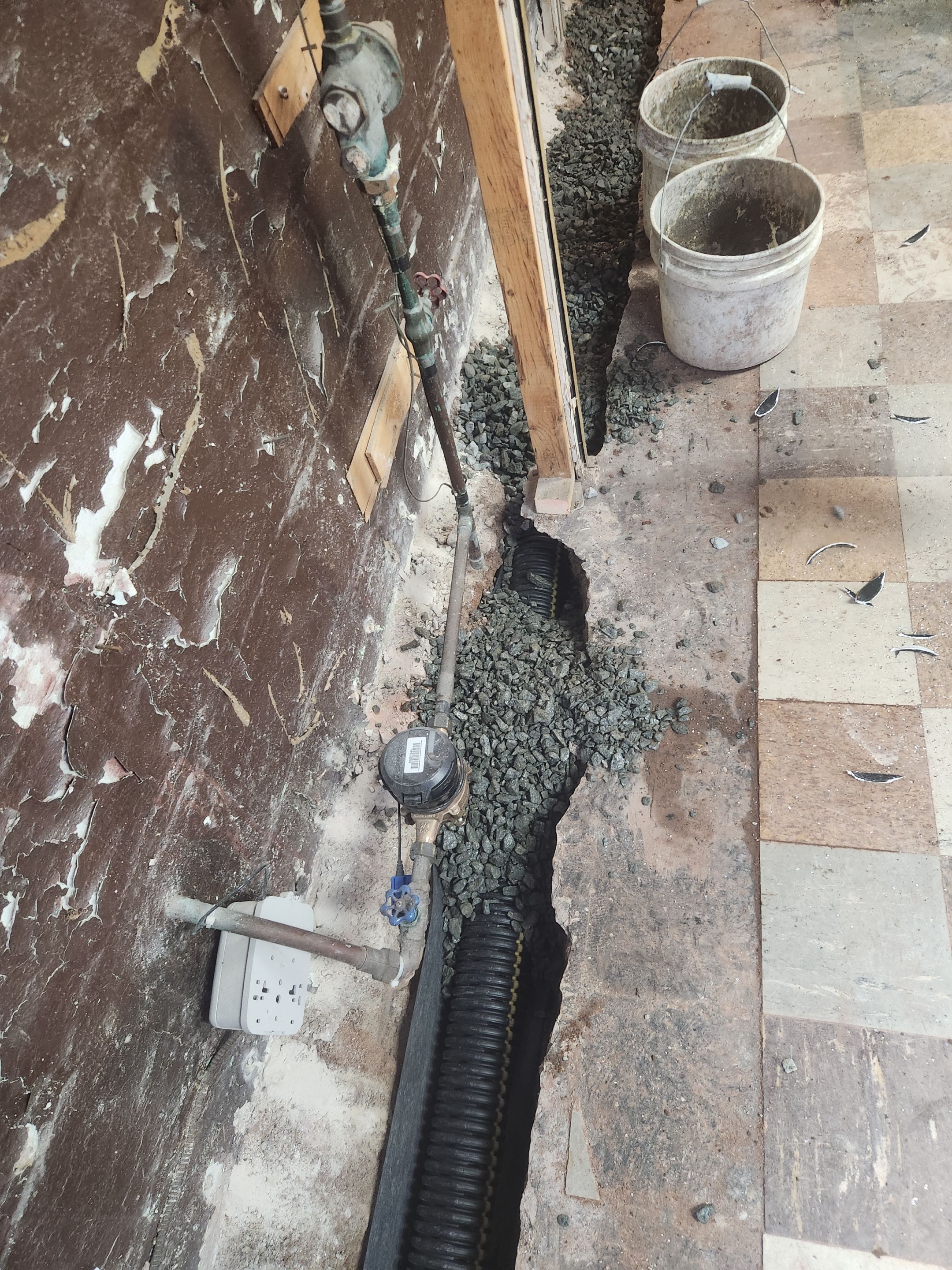 Interior French Drain West Orange NJ by Pure Service Pro, LLC 