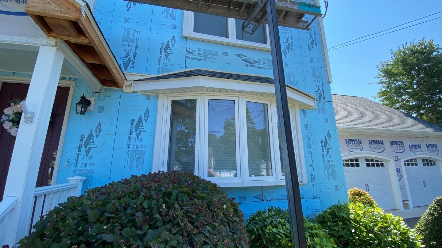 Residential Roofing Installation using Owens Corning TruDefinition & Certainteed Cedar Impressions Pacific Blue by A Plus Exterior