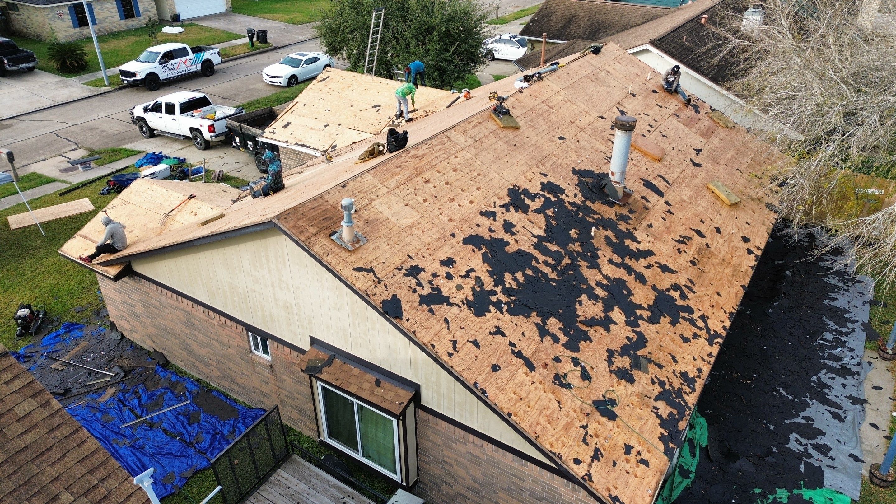 Insurance Full Roof Replacement by Recon Roofing