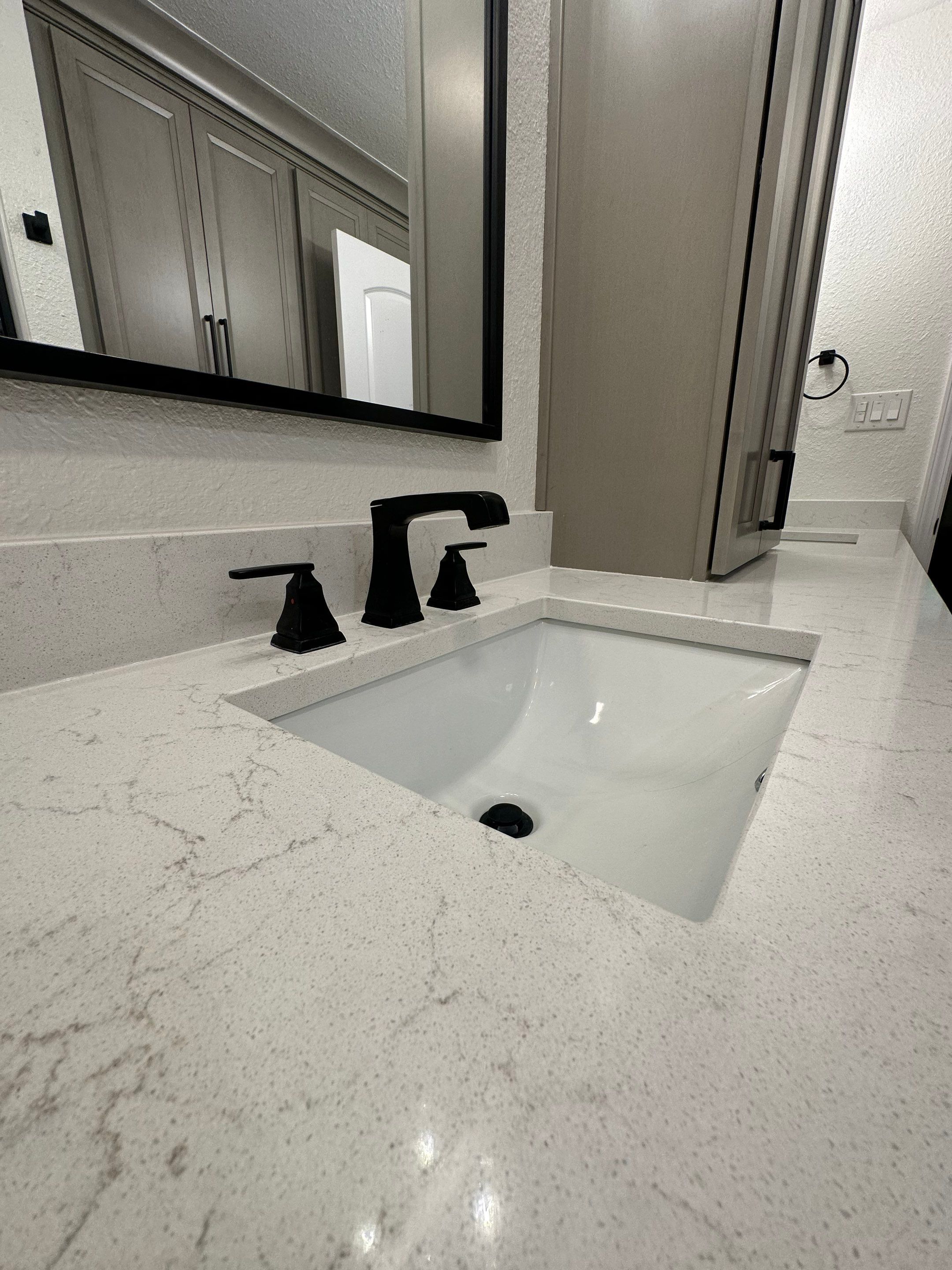 Rimline Full Bath Remodel with Tub to Shower Conversion by Legacy Bath and Kitchen 