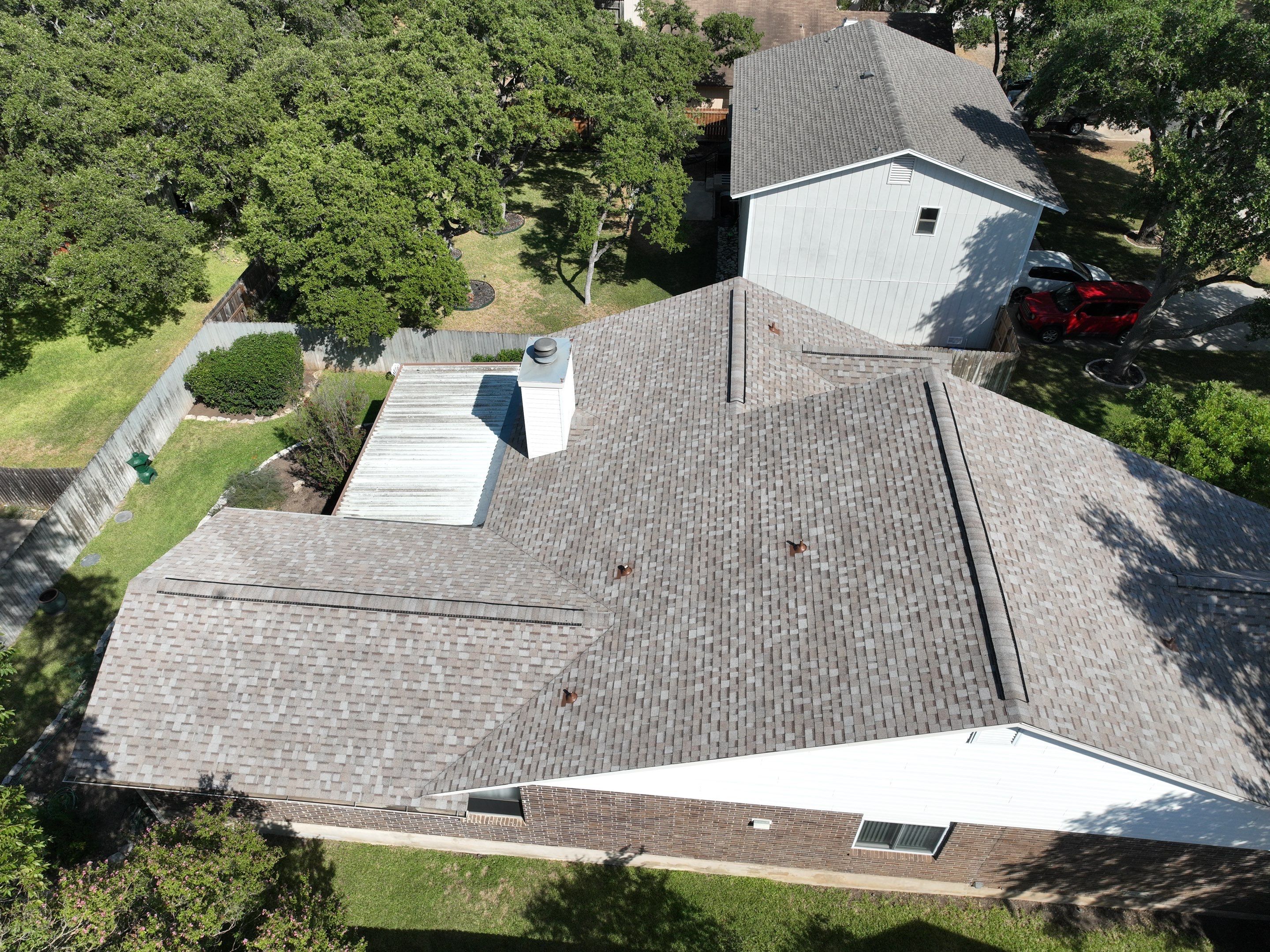 Residential Roof Replacement using Owens Corning 30 year Architectural Shingles by Premier Roofing and Contracting