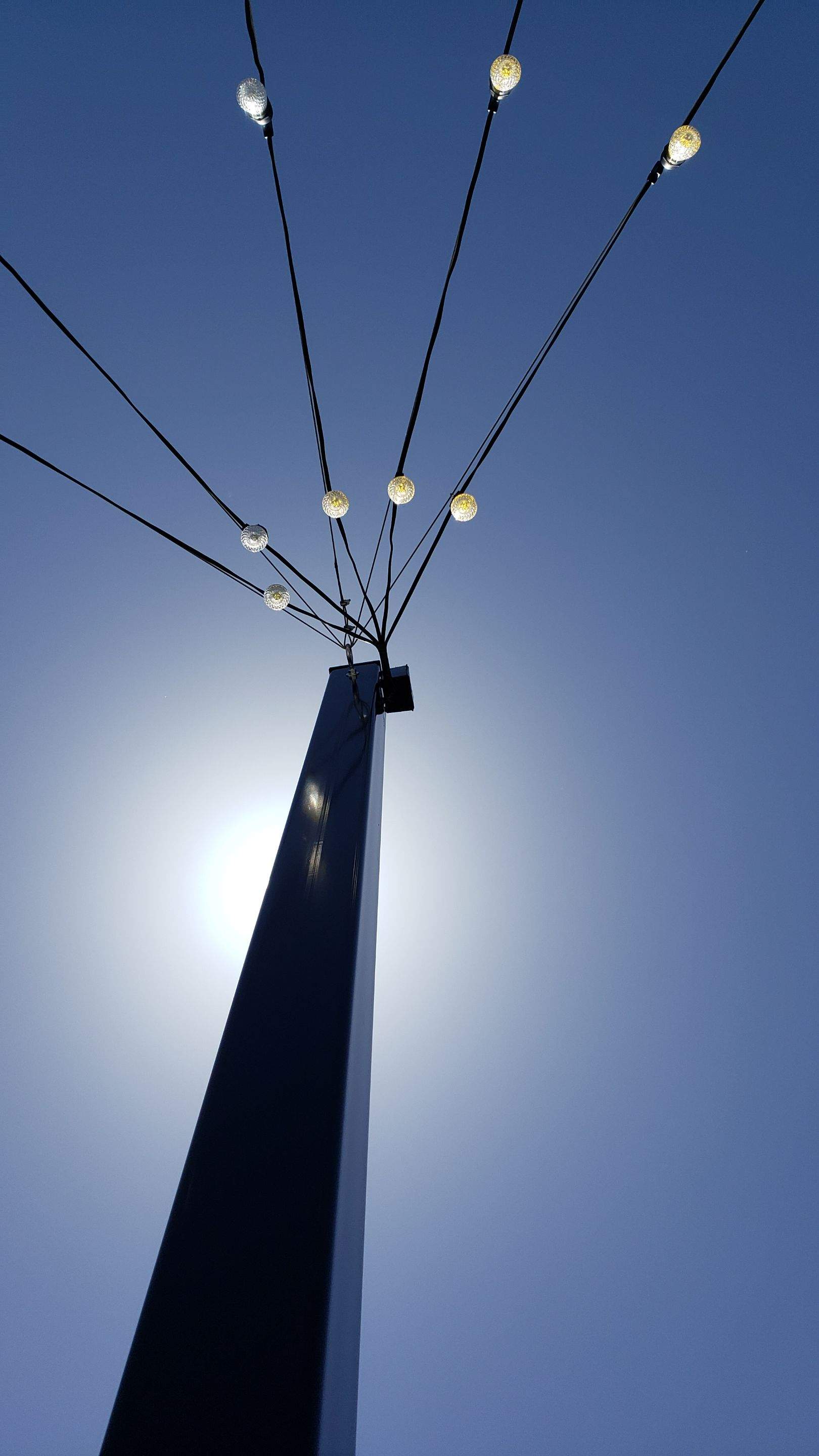 Hilton Waterfront Bistro Light Install by BrightLife Designs llc