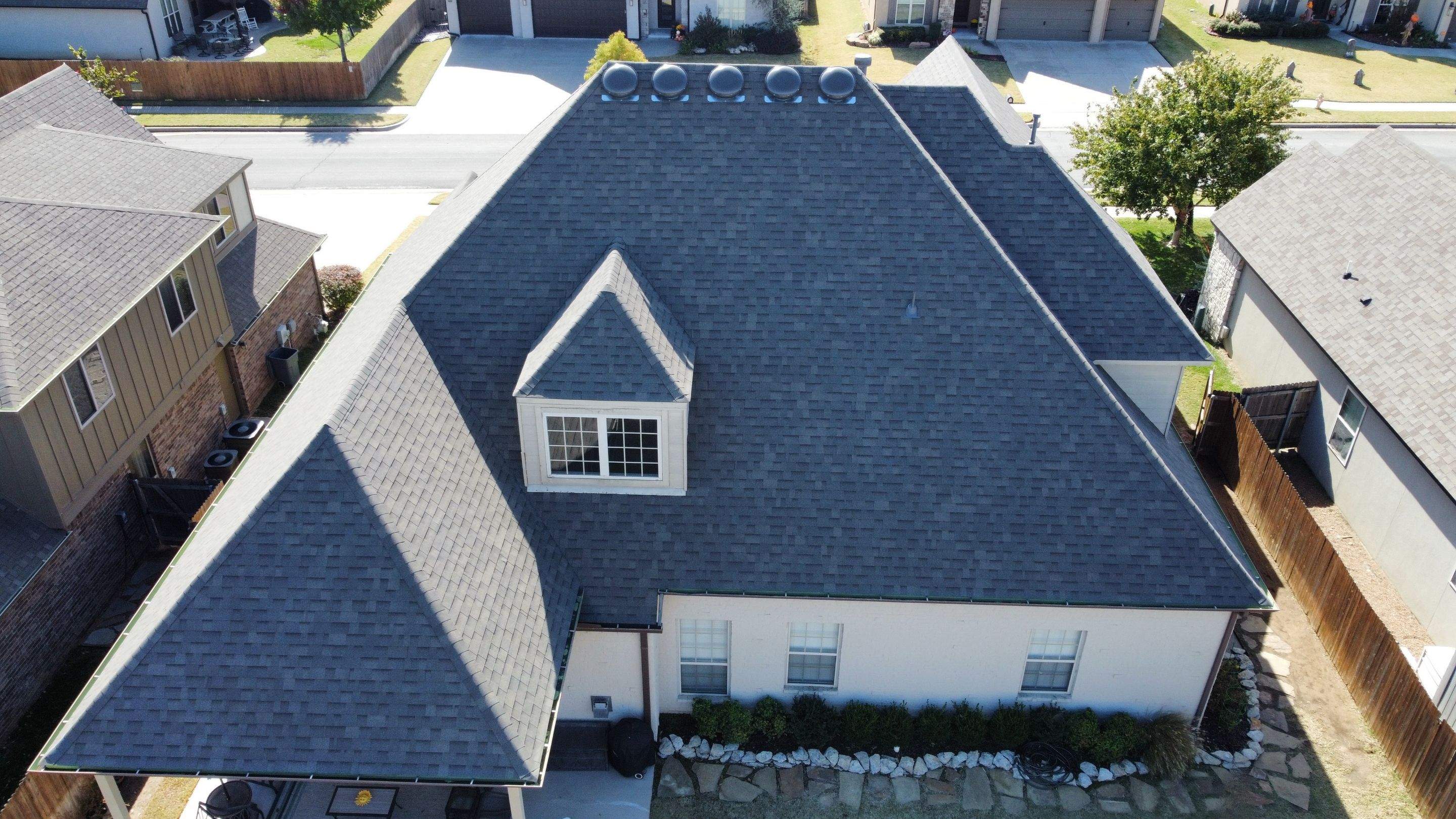 Residential Roof Replacement using Malarkey Vista (Weathered Wood) by Sentry Roofing
