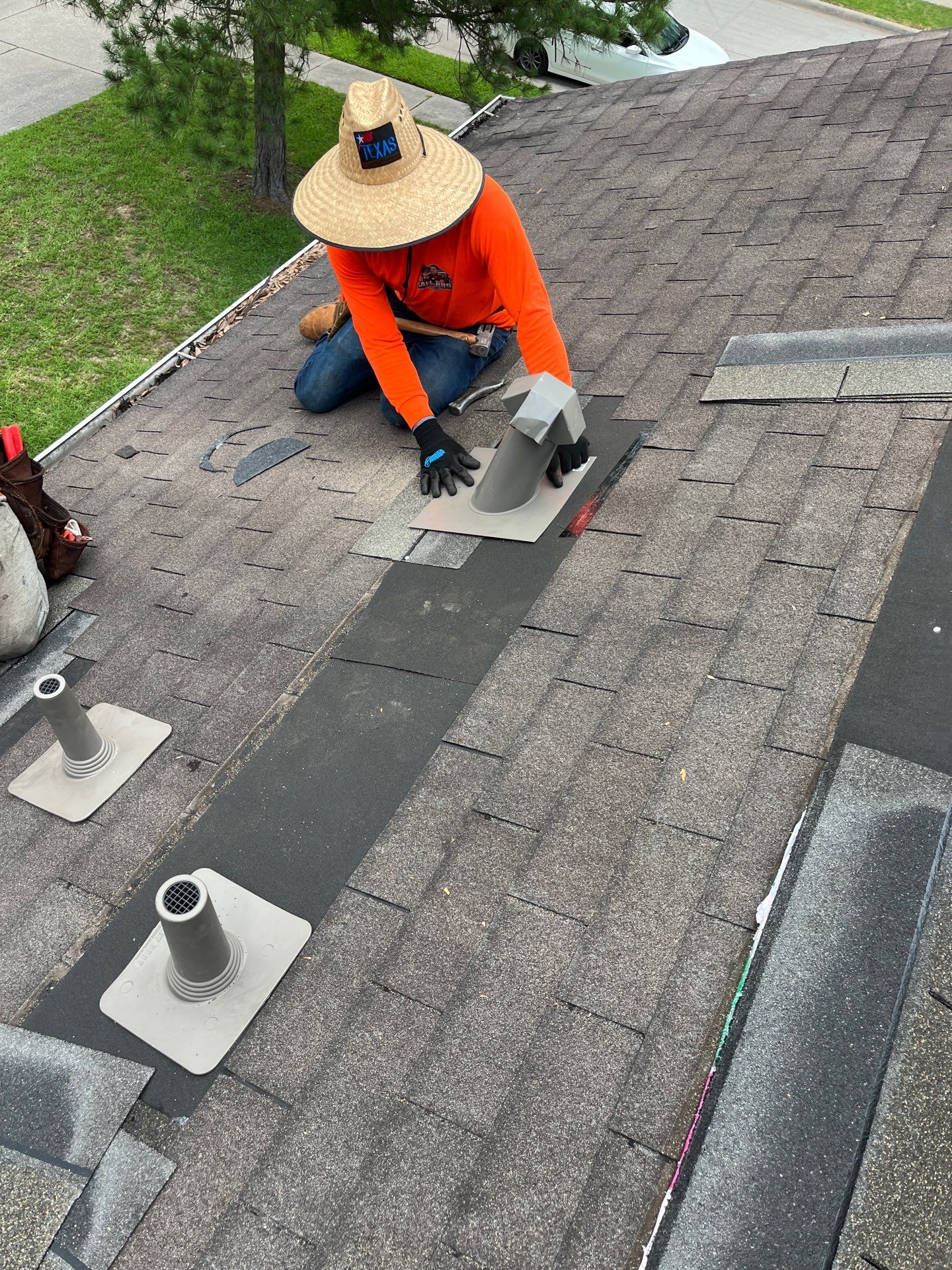 Residential Roofing Repair using Owen's Corning Duration (Lifetime) Shingles by Roof Repair Company
