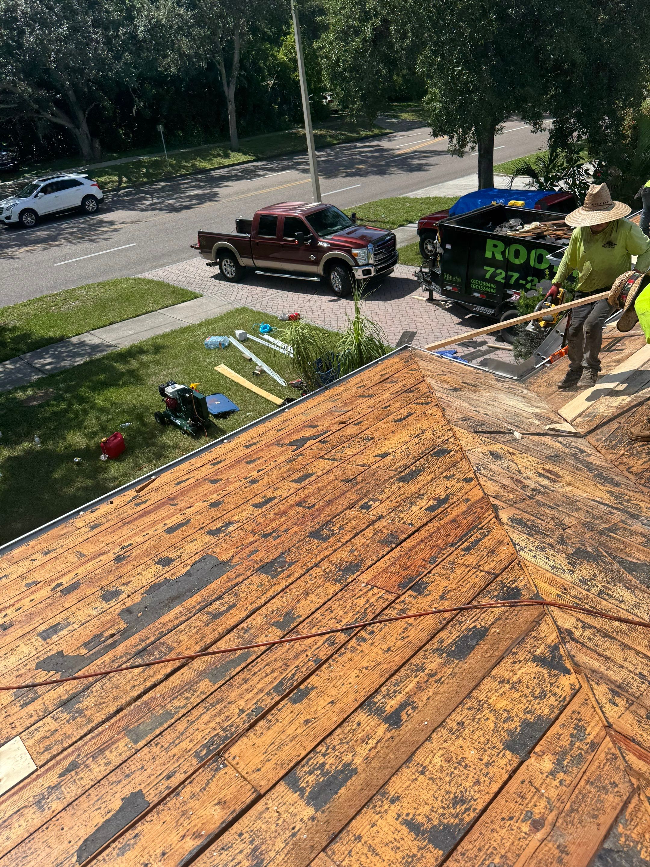 Project in St. Petersburg 33703 by Mitchell Roofing Company LLC 