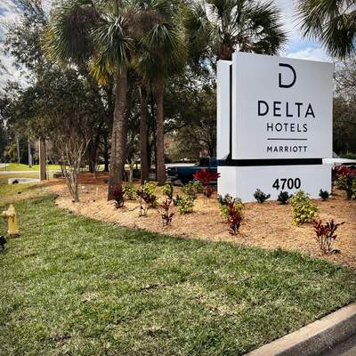Landscape Install | Marriott Hotel