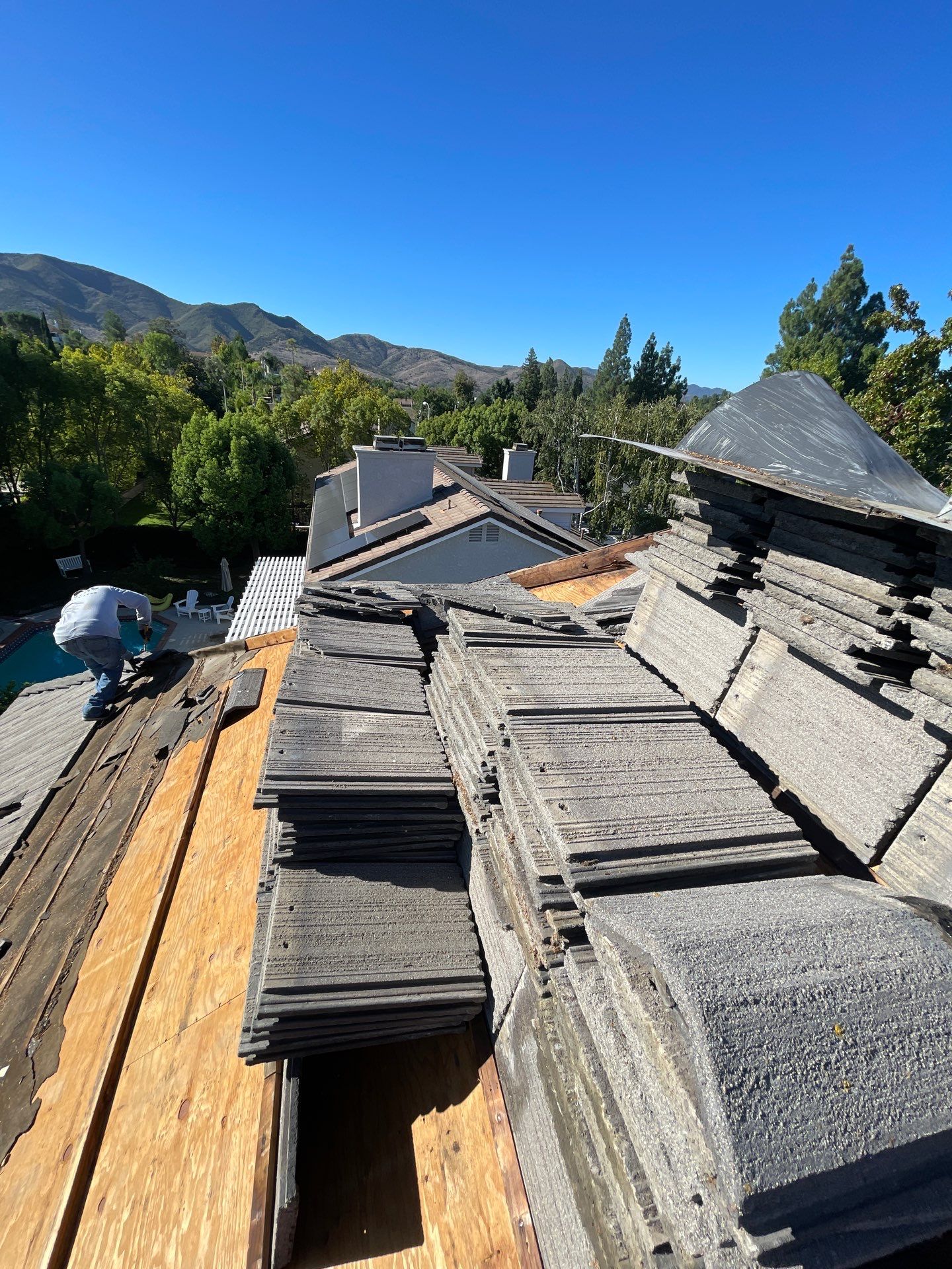 Tile Roof Reset Project - Agoura Hills CA 91301 by Epic Roof Replacement