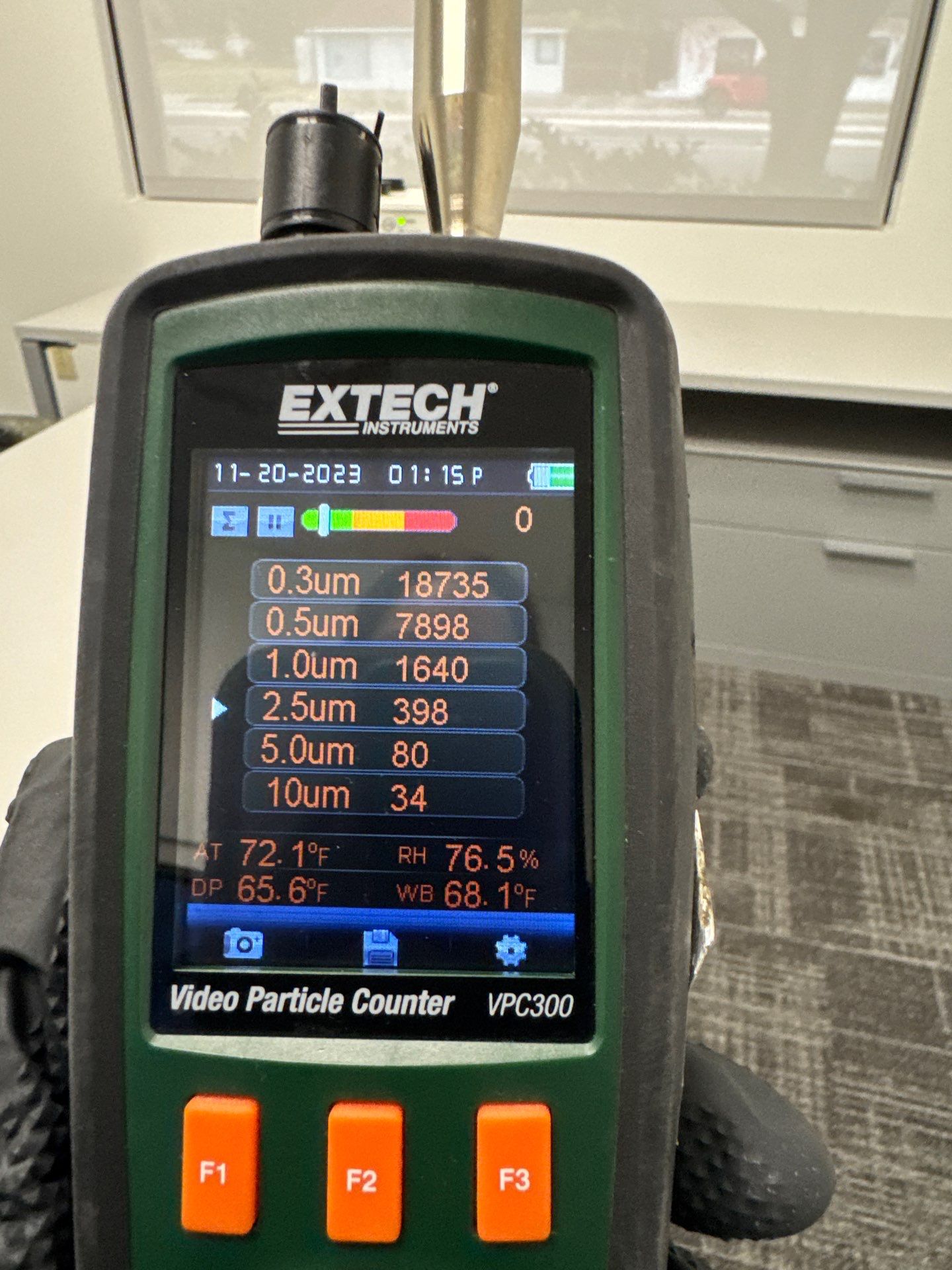 Commerical Air Quality Testing using IR Camera, Moisture Meter, Air Cassette samples and Tape lifts by Building performance Solutions LLC
