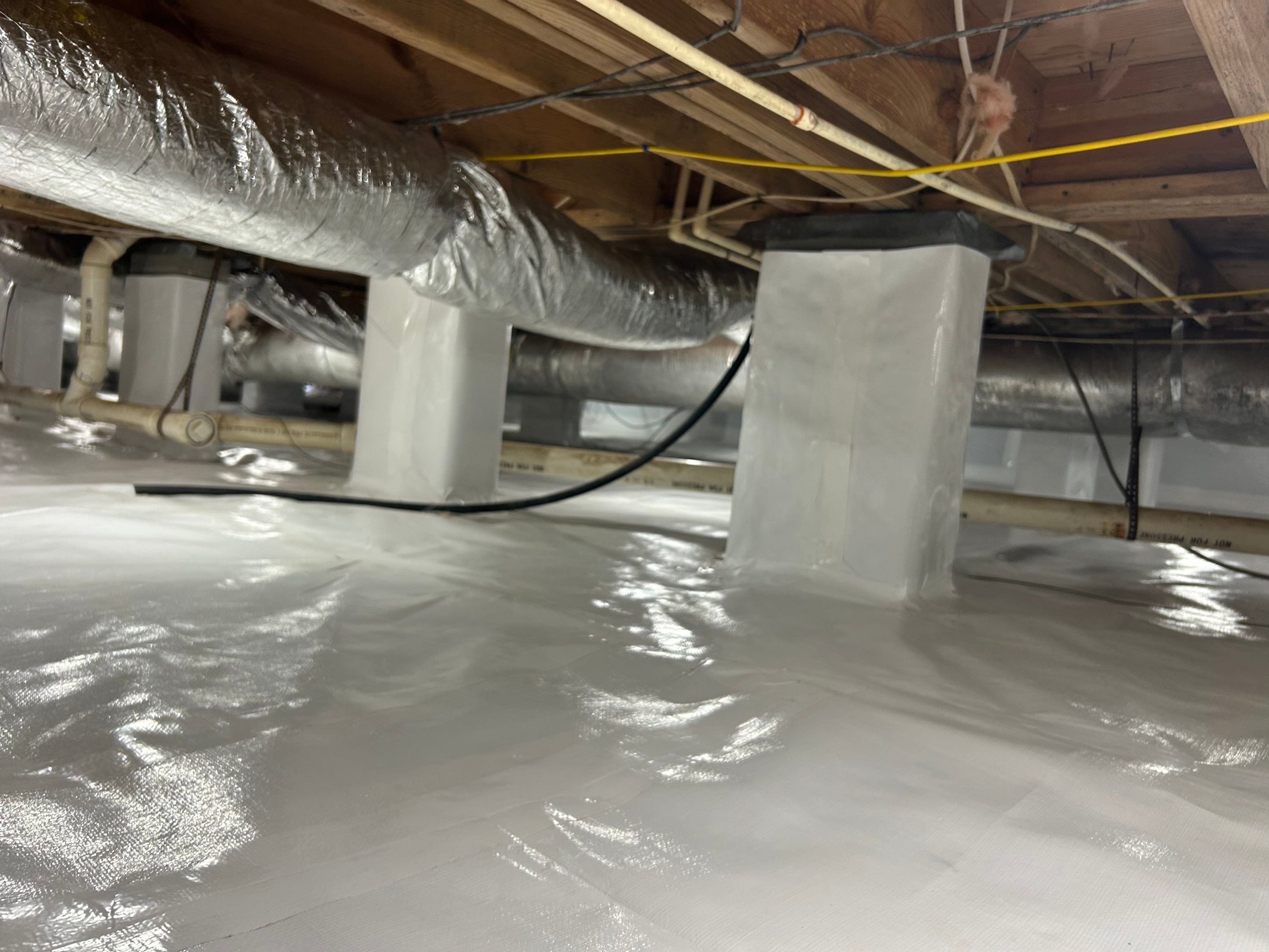 Encapsulation, Attic Insulation, and Attic Fan Project by Impact Crawlspace