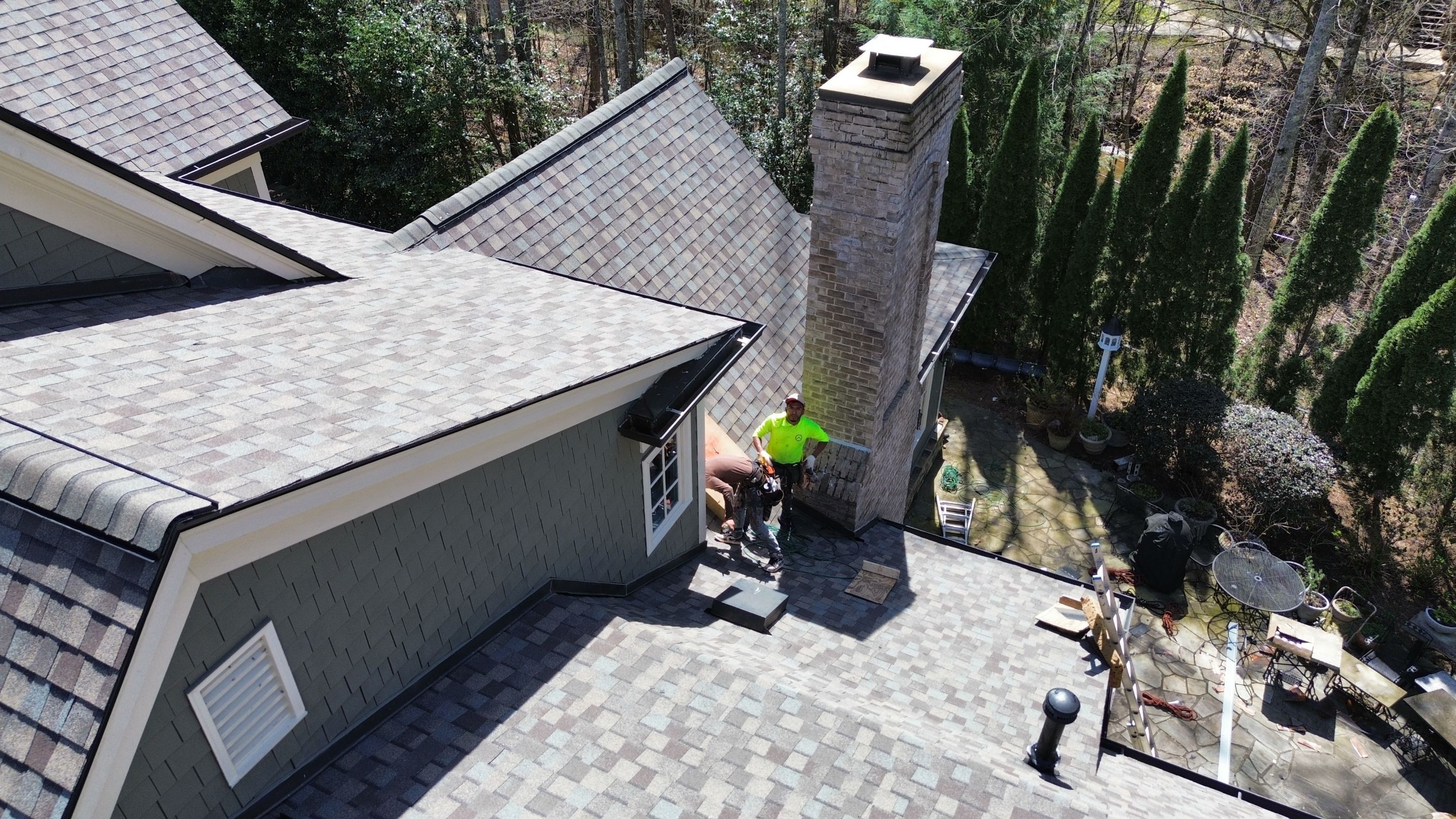 Roswell, GA Roof Replacement CertainTeed Landmark Pro Max Def Weathered Wood by Reset Roofing