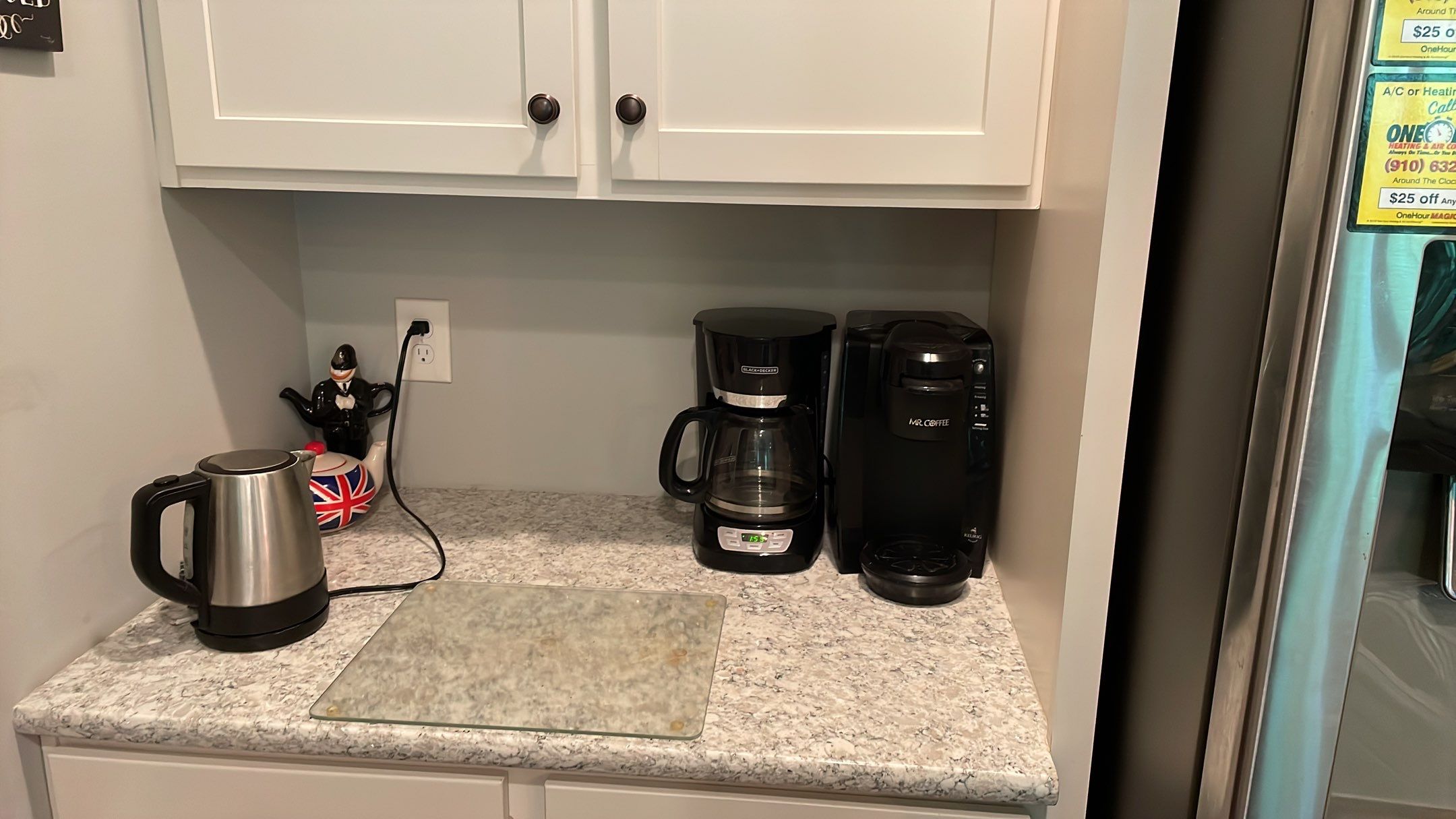 Updated Backsplash by Footprints Floors of Coastal Carolina