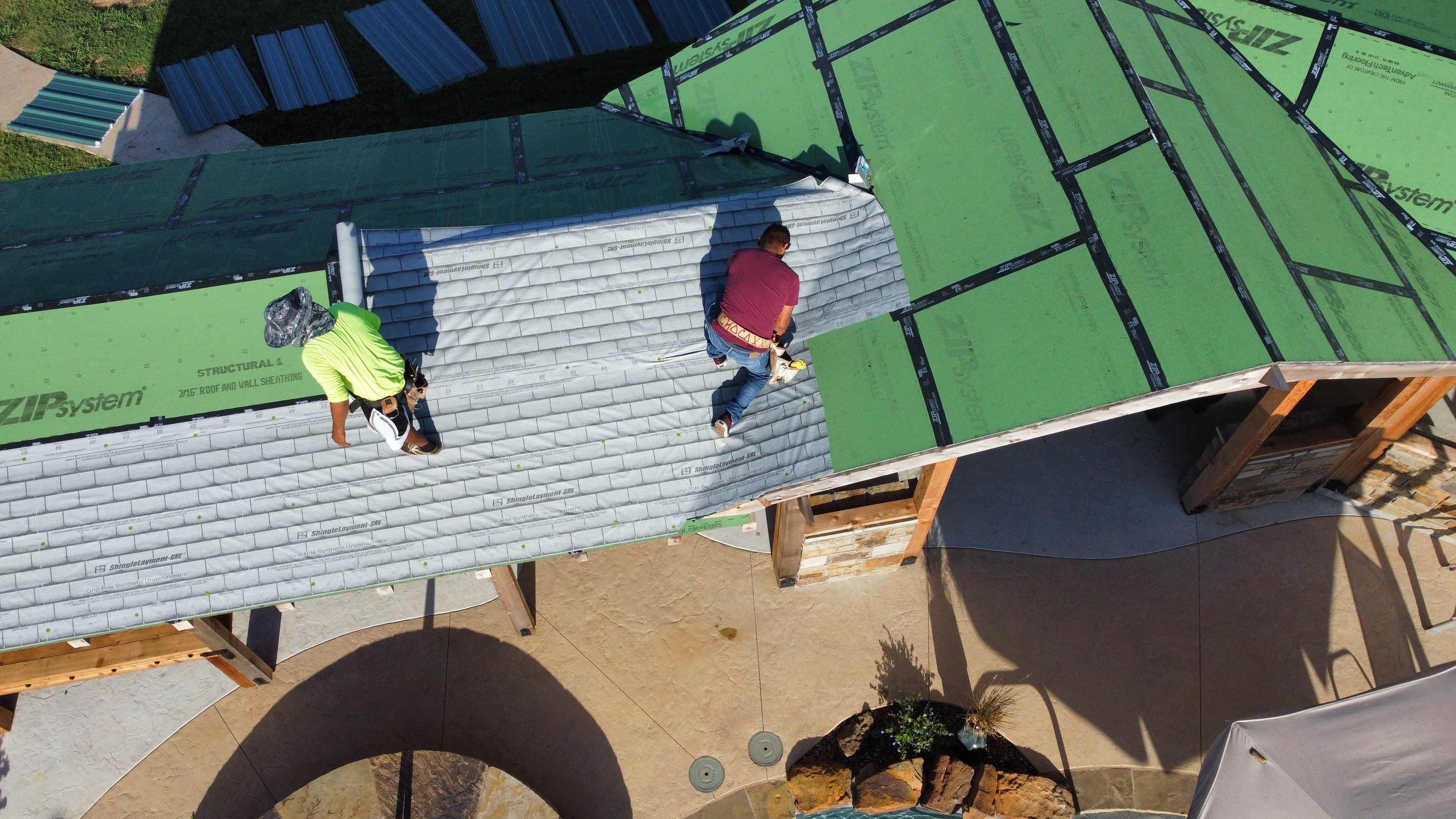 Roofing a Small Paradise by BANA Roofing and Solar Supply