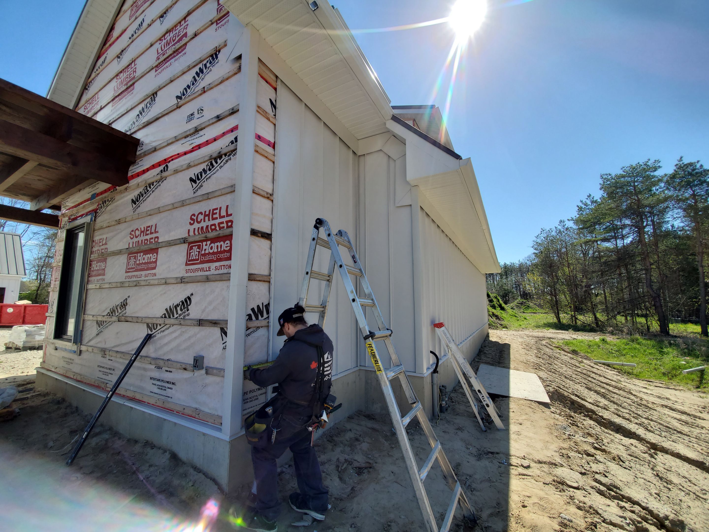 New Construction | 16” Standing Seam Metal Roof Installation by Jay Carter Roofing & Sheet Metal