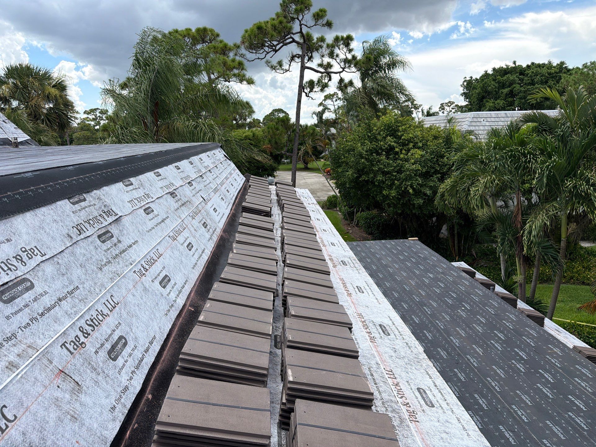 Residential Roofing Installation using Crown by BLUES BROTHERS ROOFING
