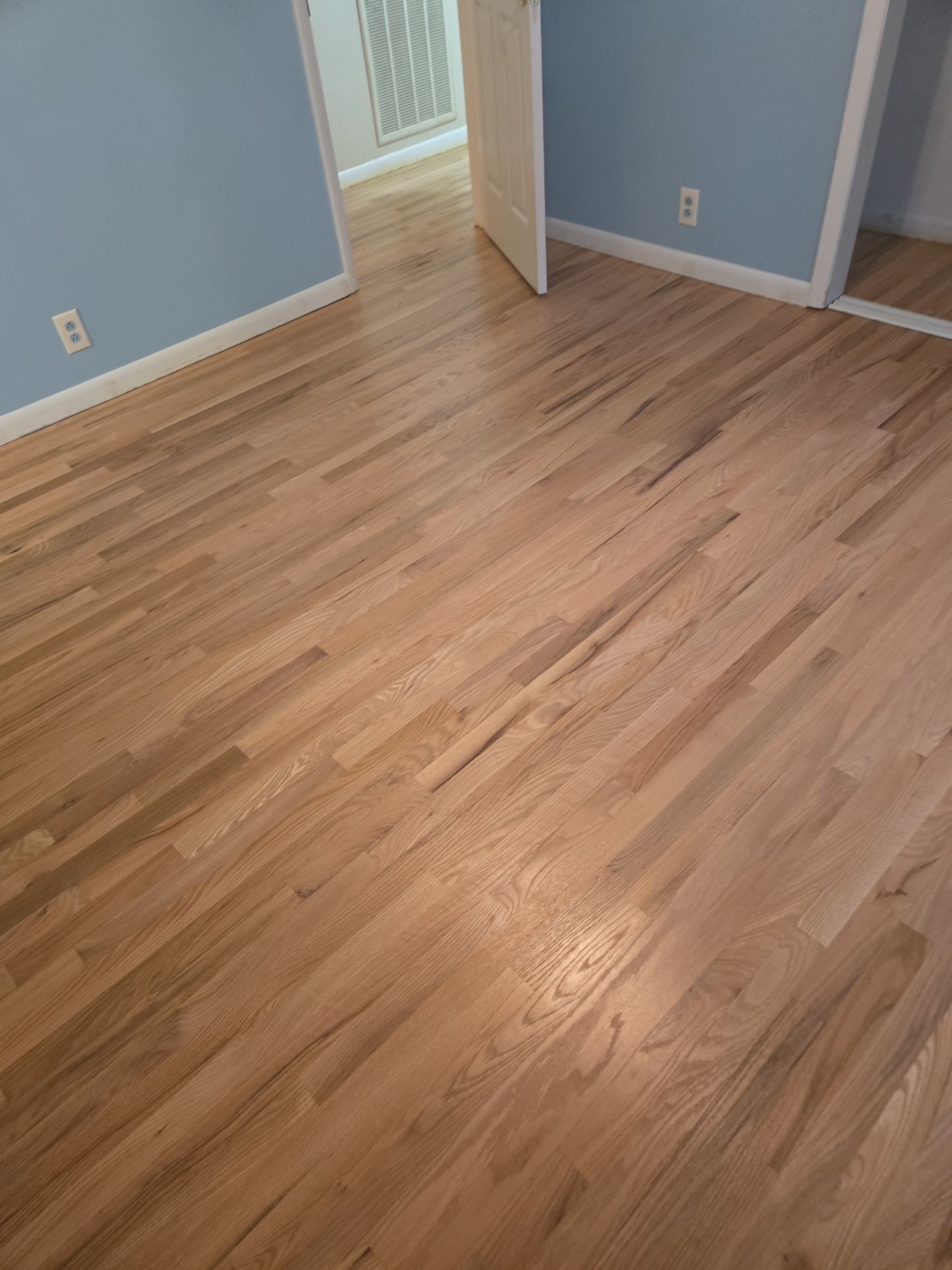 Natural Satin Refinish  by Footprints Floors of Nashville