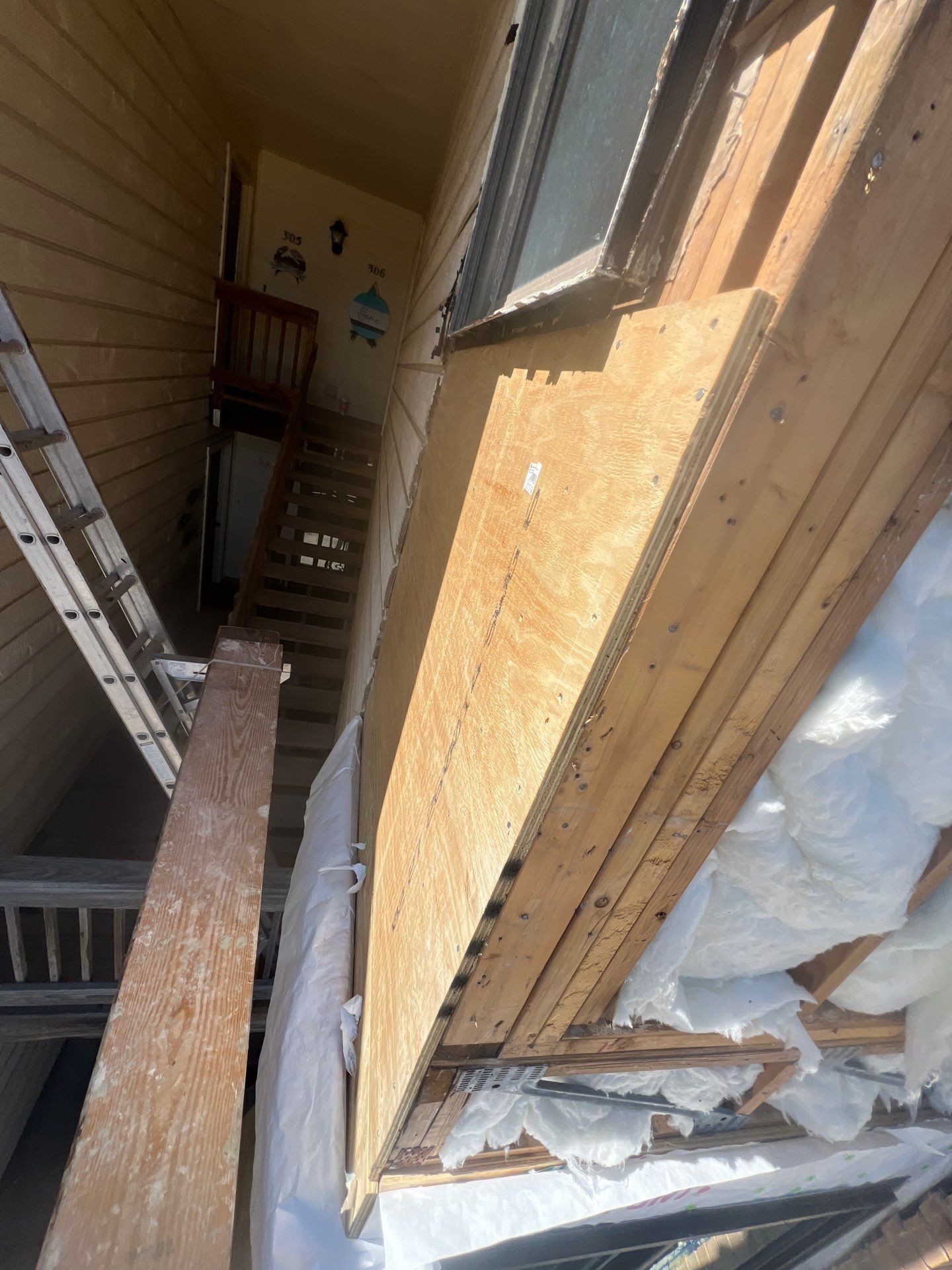 Exterior remodel Fortuna Bay Condos by Bayfront Roofing and Construction