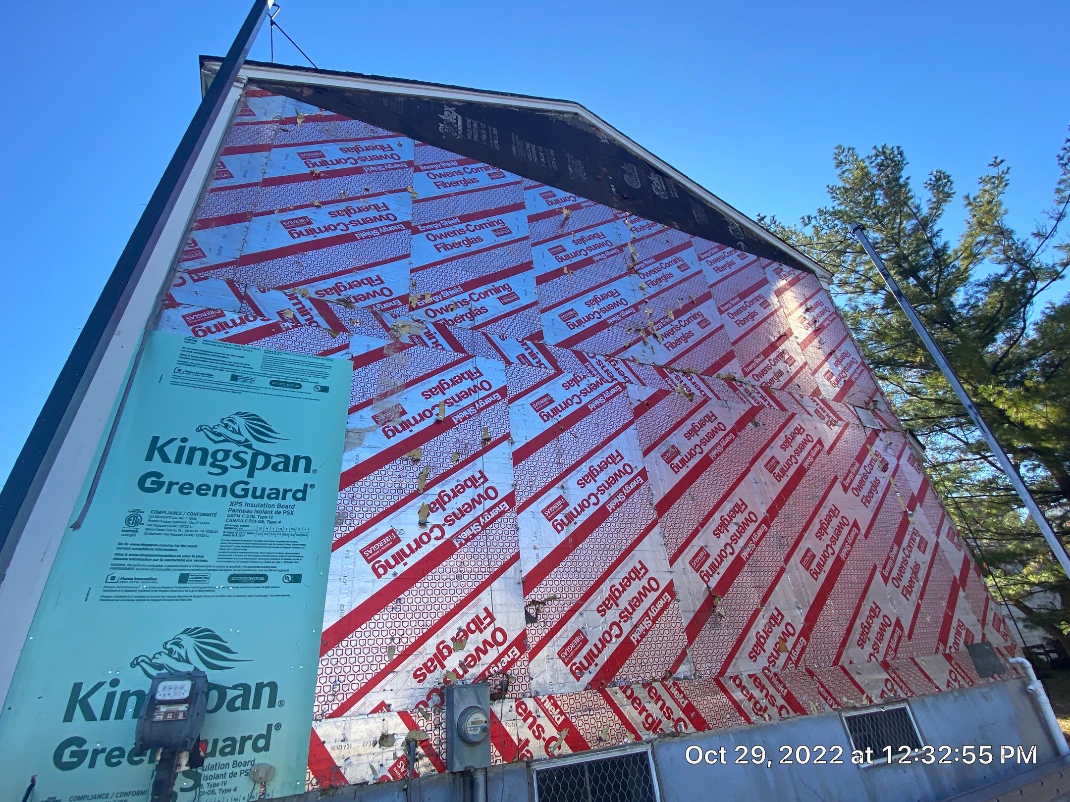 Siding Replacement using Certainteed Restoration Classic D4 Midnight Blue by 180 Contractors