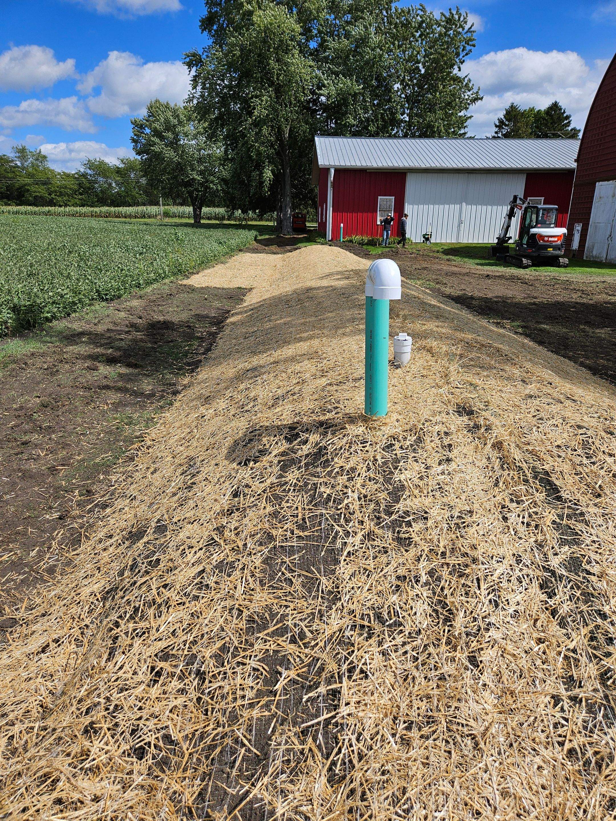IM 1060 Plastic Septic Tank Replacement & AES Mound System by Allied Water Services