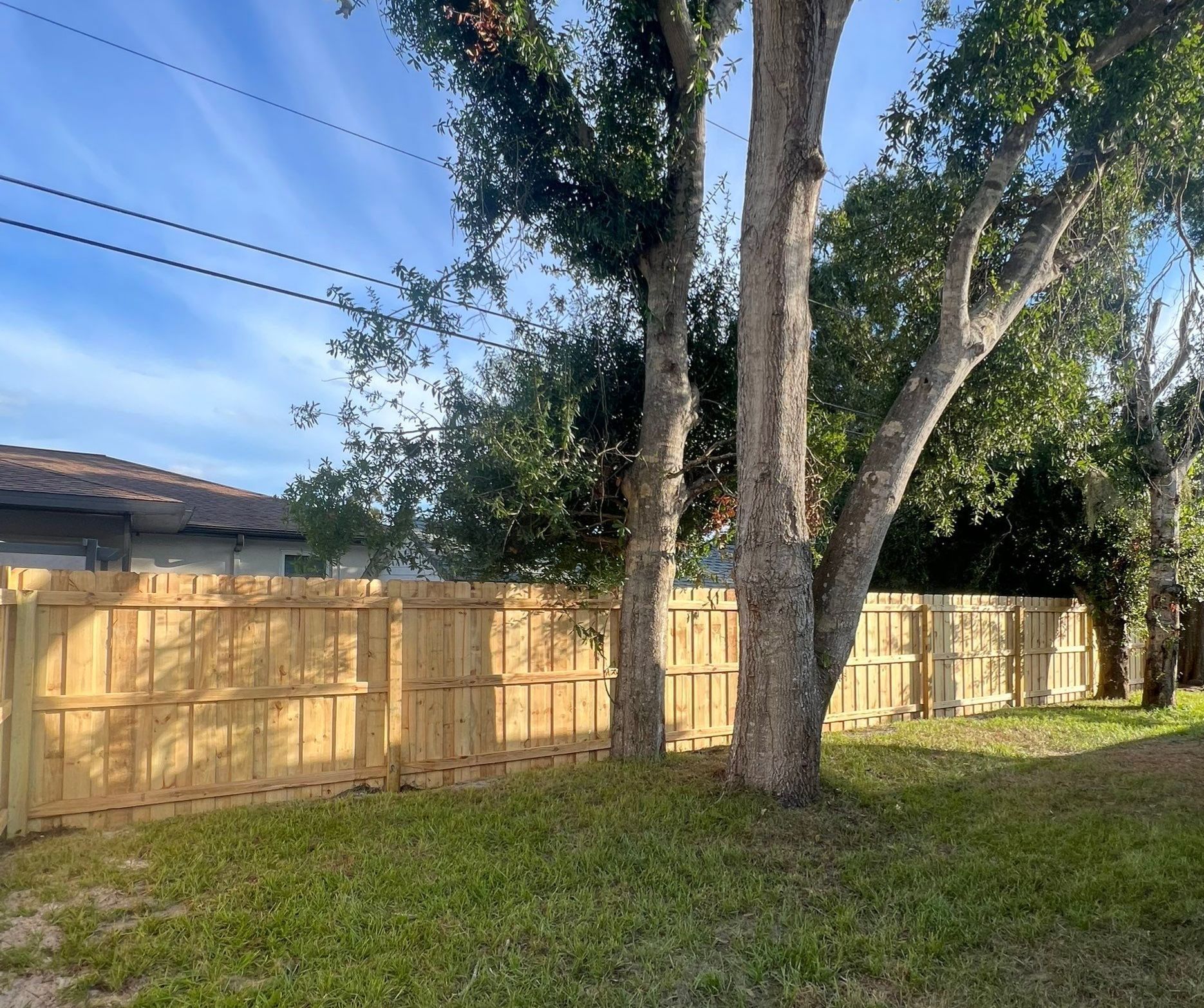 Wood Fence Installation using Wood Pressure Treated Fence  by Asap fence and gates, LLC