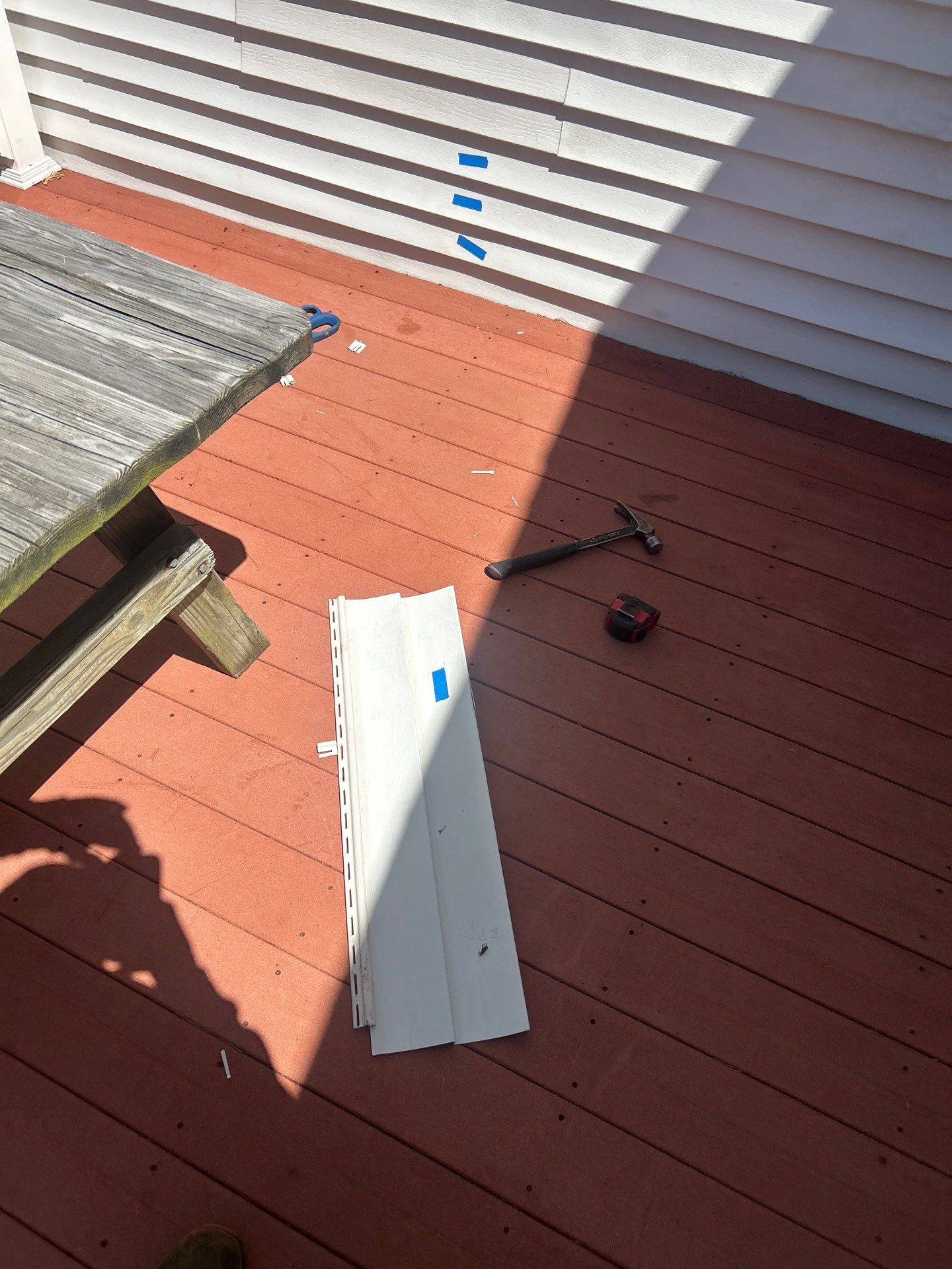 Vinyl Siding Repair with Spot Replacement by Mighty Dog Roofing of Greater Middlesex County