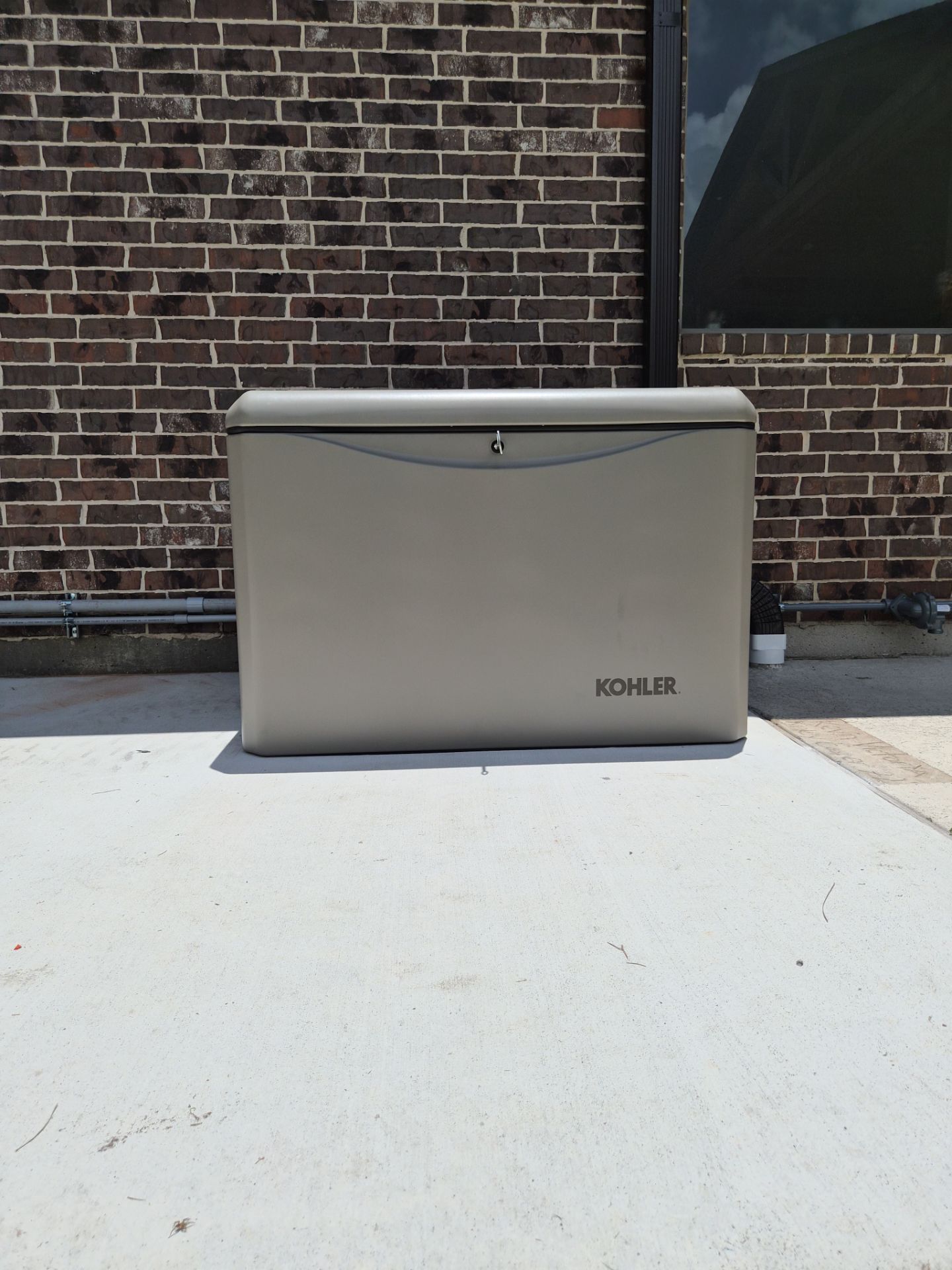 Kohler 26RCA Standby Generator Installation for Conroe Homeowner by GenTex Elite Services