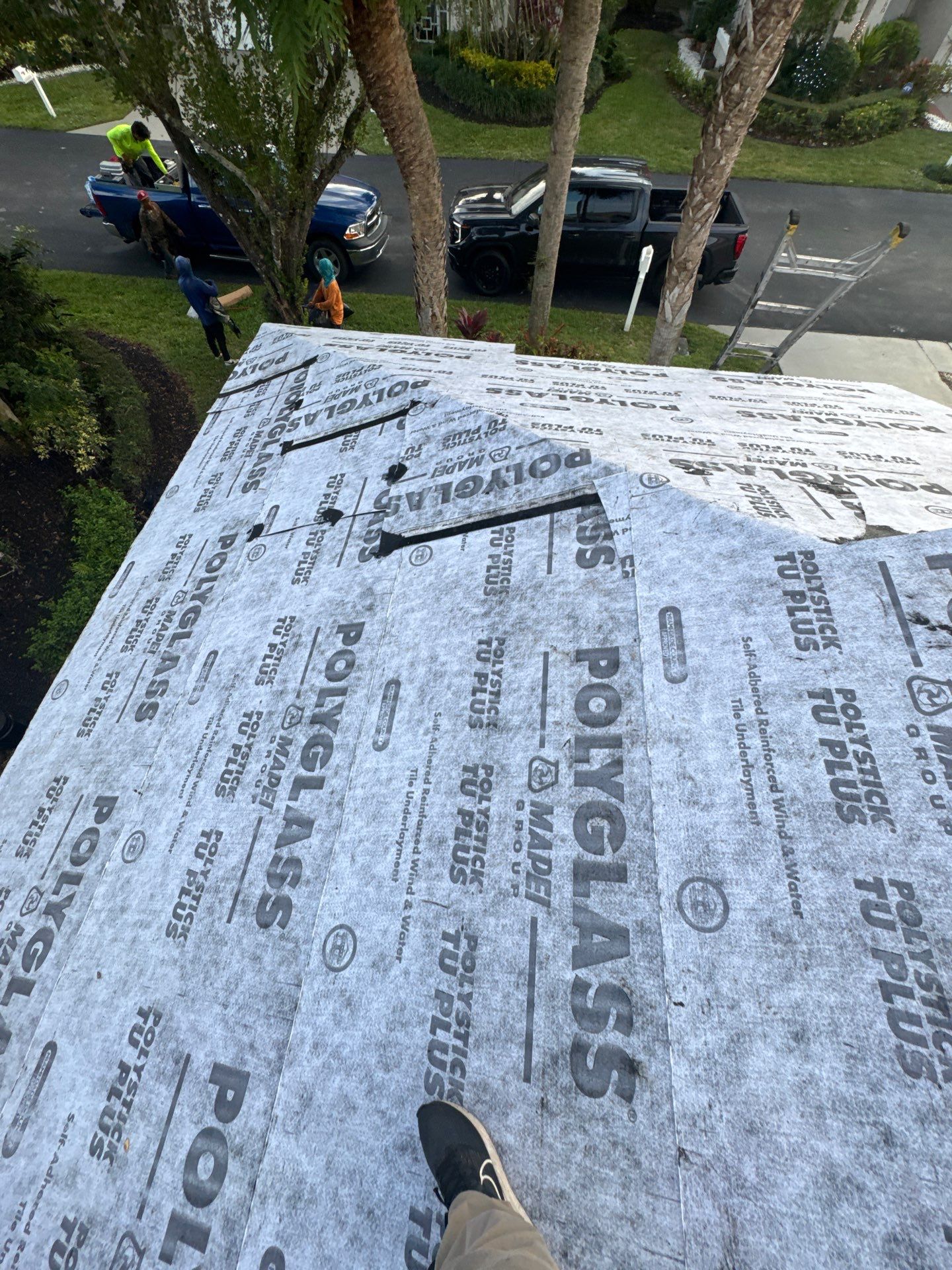 Residential Roofing Installation using Westlake Roofing Tile by BLUES BROTHERS ROOFING