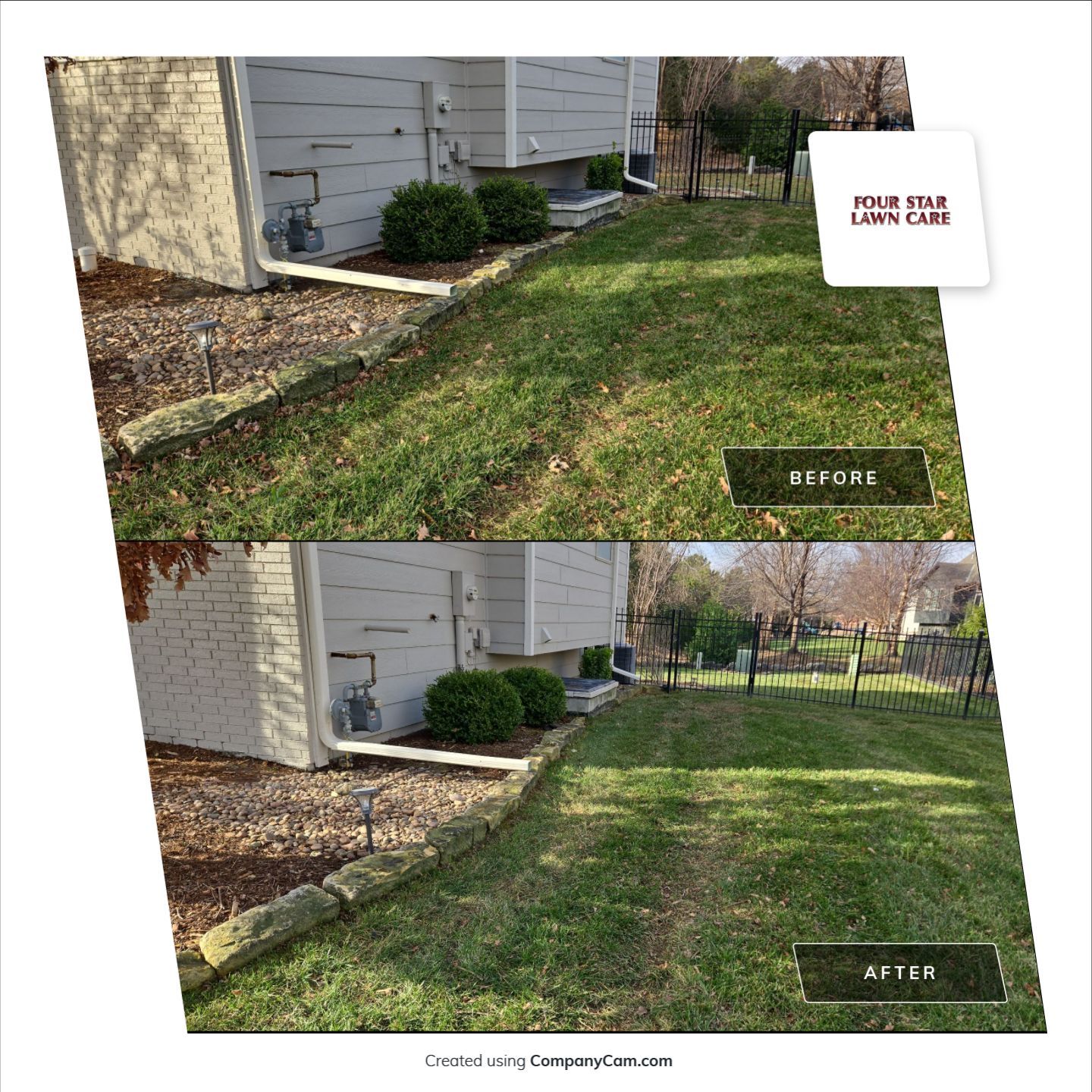 Project in Maize by Four Star Lawn Care