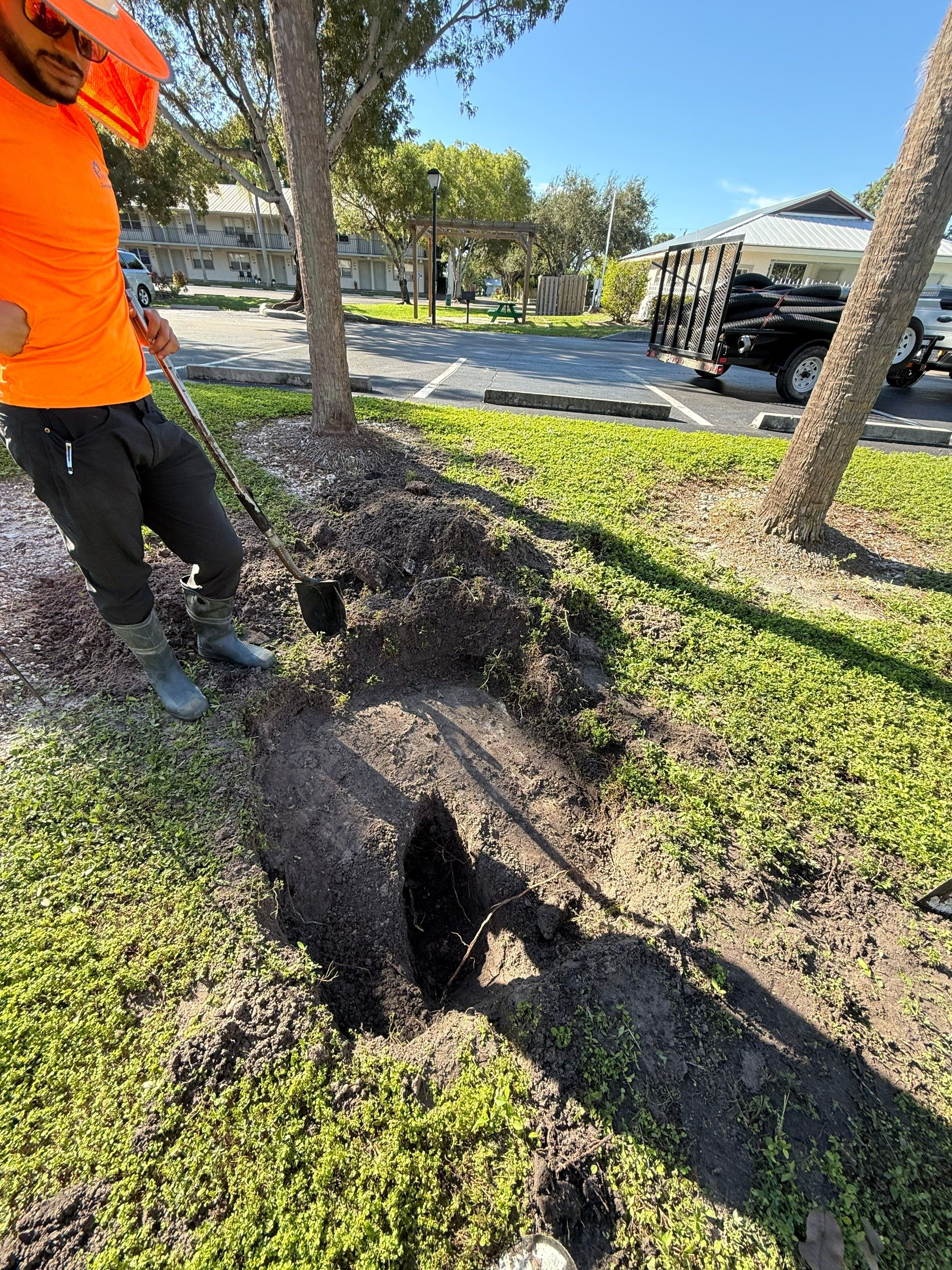 Naples Apartment Complex Culvert Cleaning by APS Power & Water