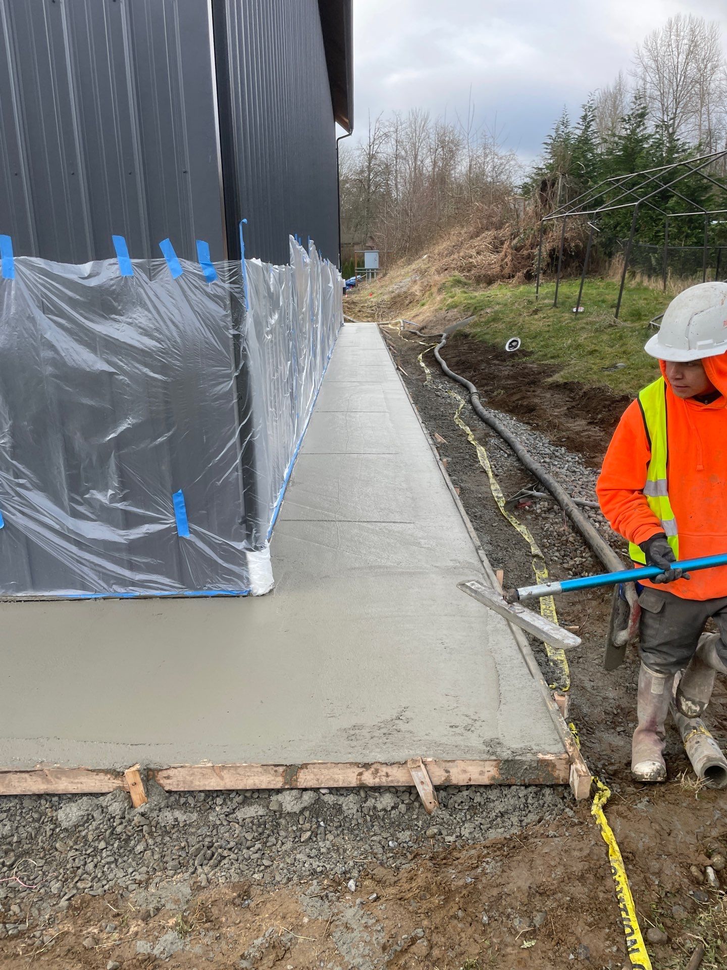 Concrete Walkway Surround and Front Patio | Snohomish  by Jireh Asphalt & Concrete Inc 