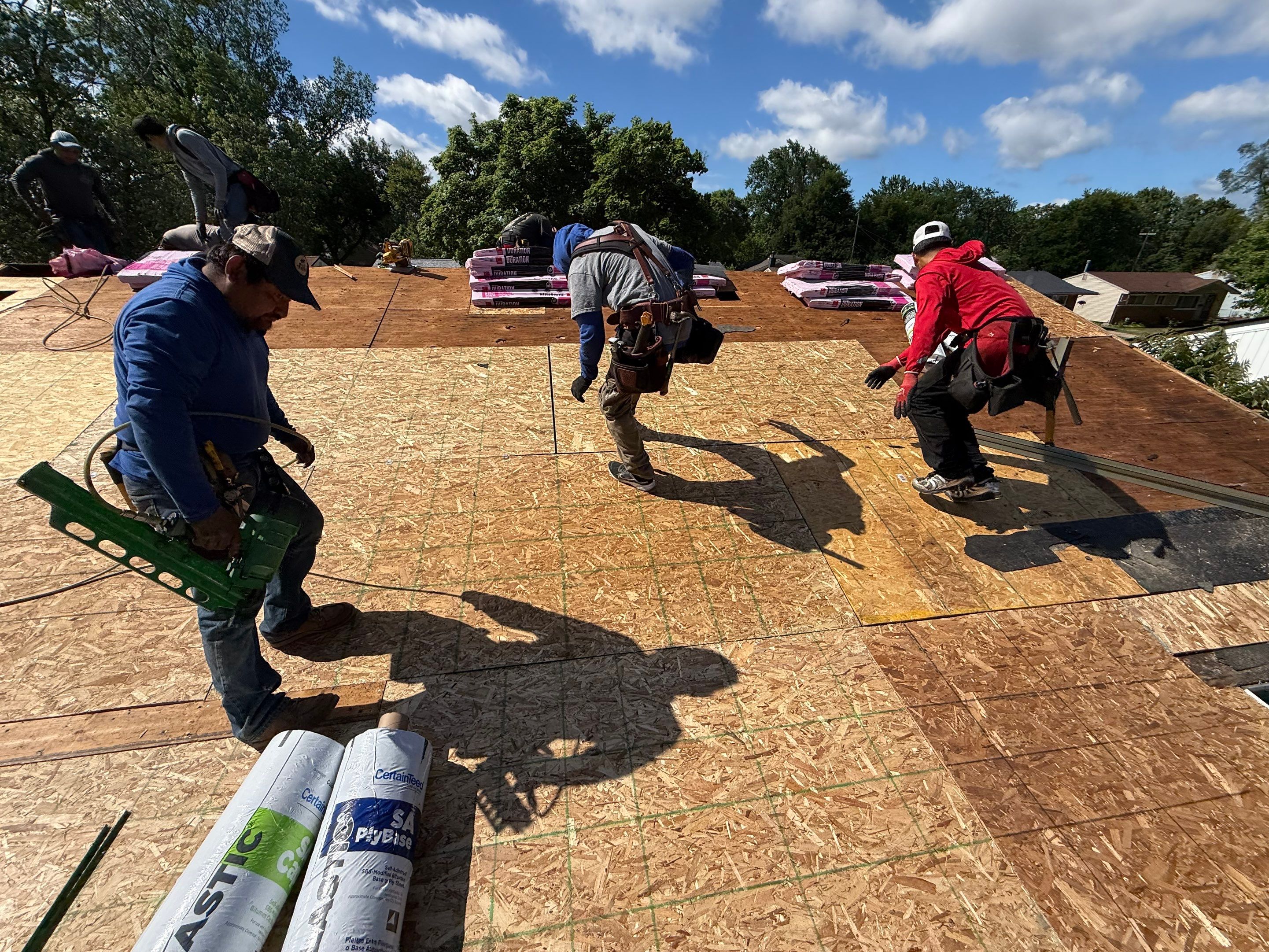 Roof Replacement using Owens Corning Tru Definitions by 180 Contractors