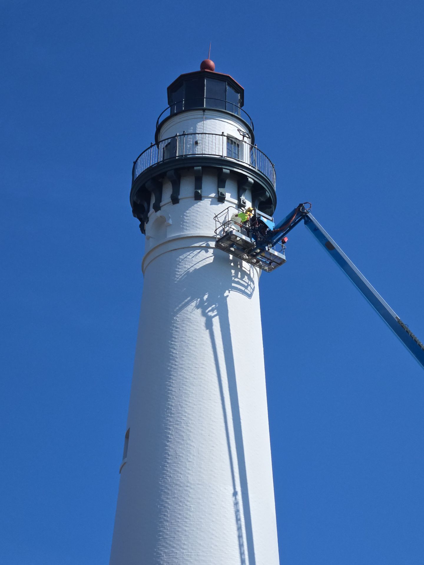 Wind Point Lighthouse Repaint by Blair Commercial Painting, LLC