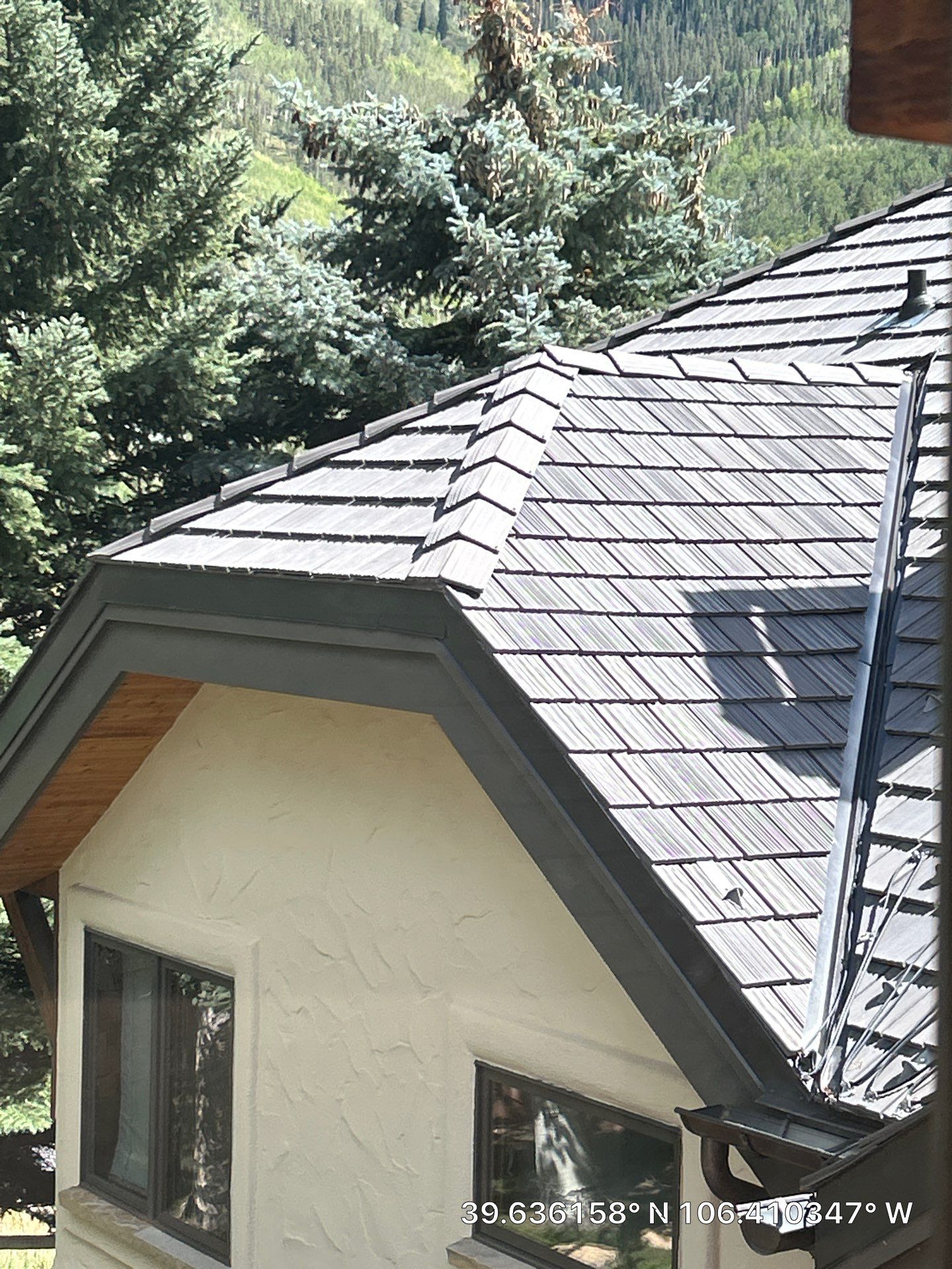 New Composite Shingle Roof Installation for Vail Mountain Residence by CompanyCam Sales Demo