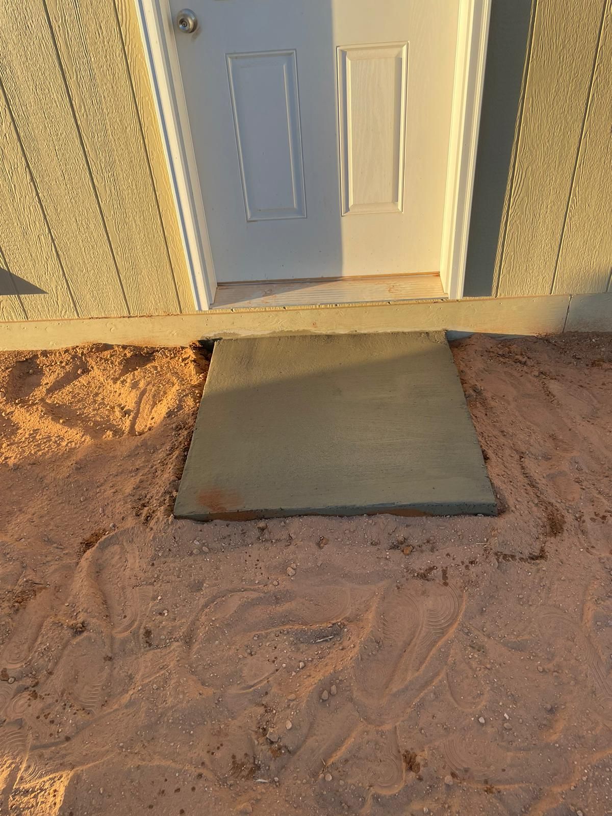 Project in Eloy by Mobile Home Installations
