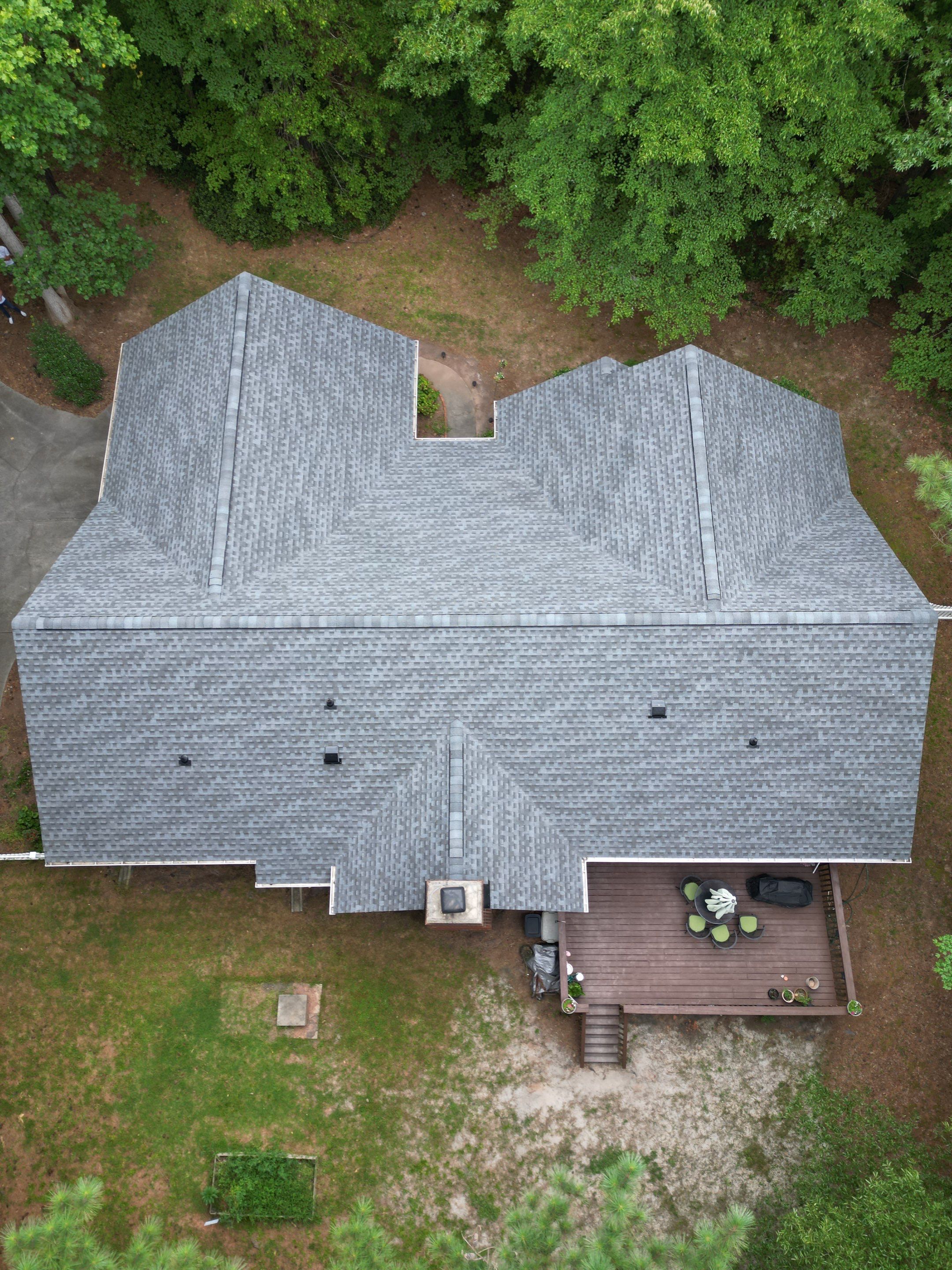 Roof Replacement - GAF Timberline HDZ pewter gray  by Pro Performance Roofing