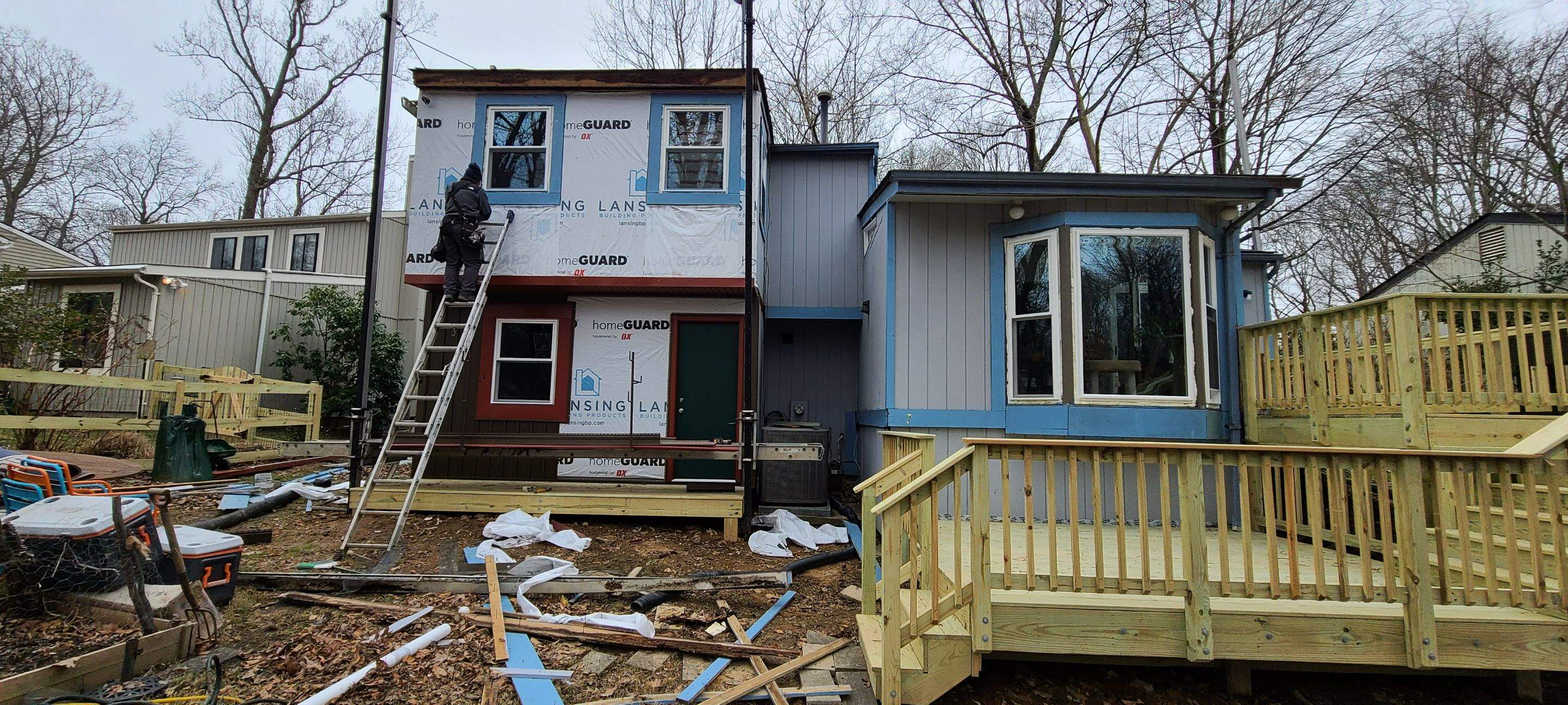 Full house makover by Window Depot of Annapolis