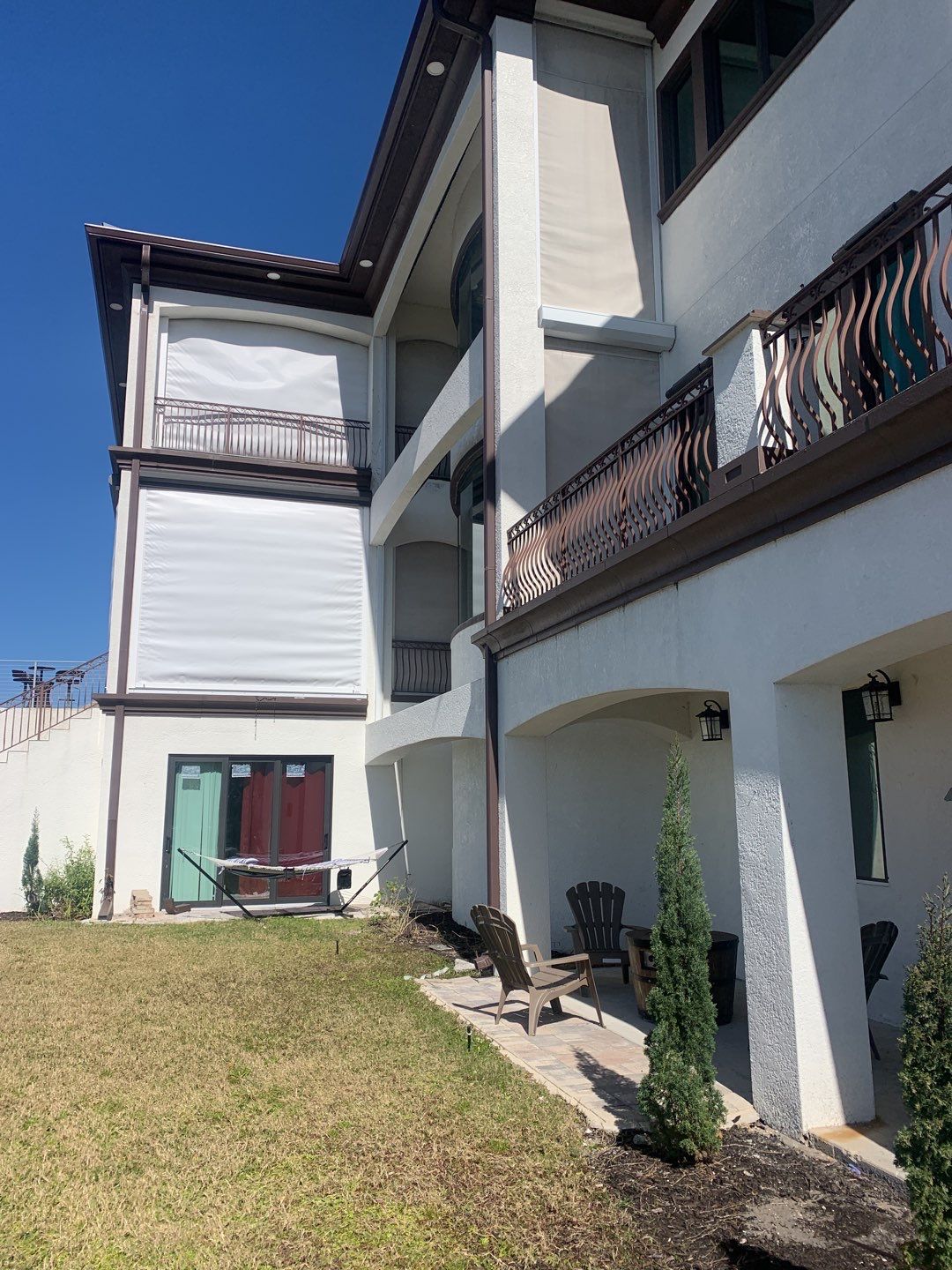 Brown Seamless Gutters using Royal Brown in Fort Myers FL by Gutter Professors